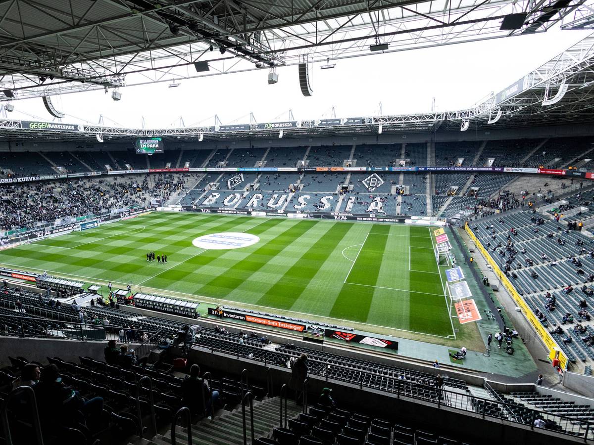 Blick in den Gladbacher Borussia-Park.