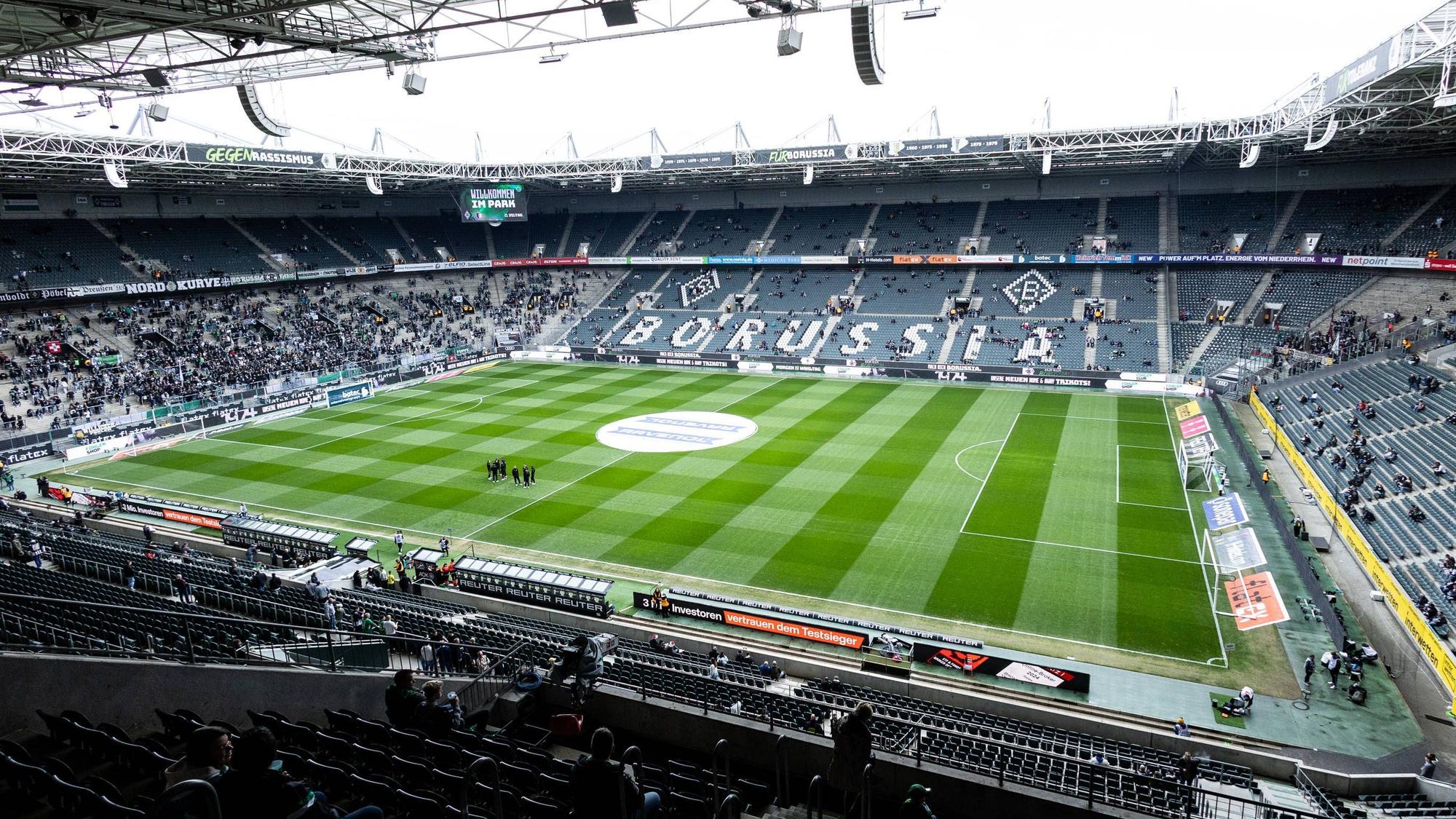 Blick in den Gladbacher Borussia-Park.