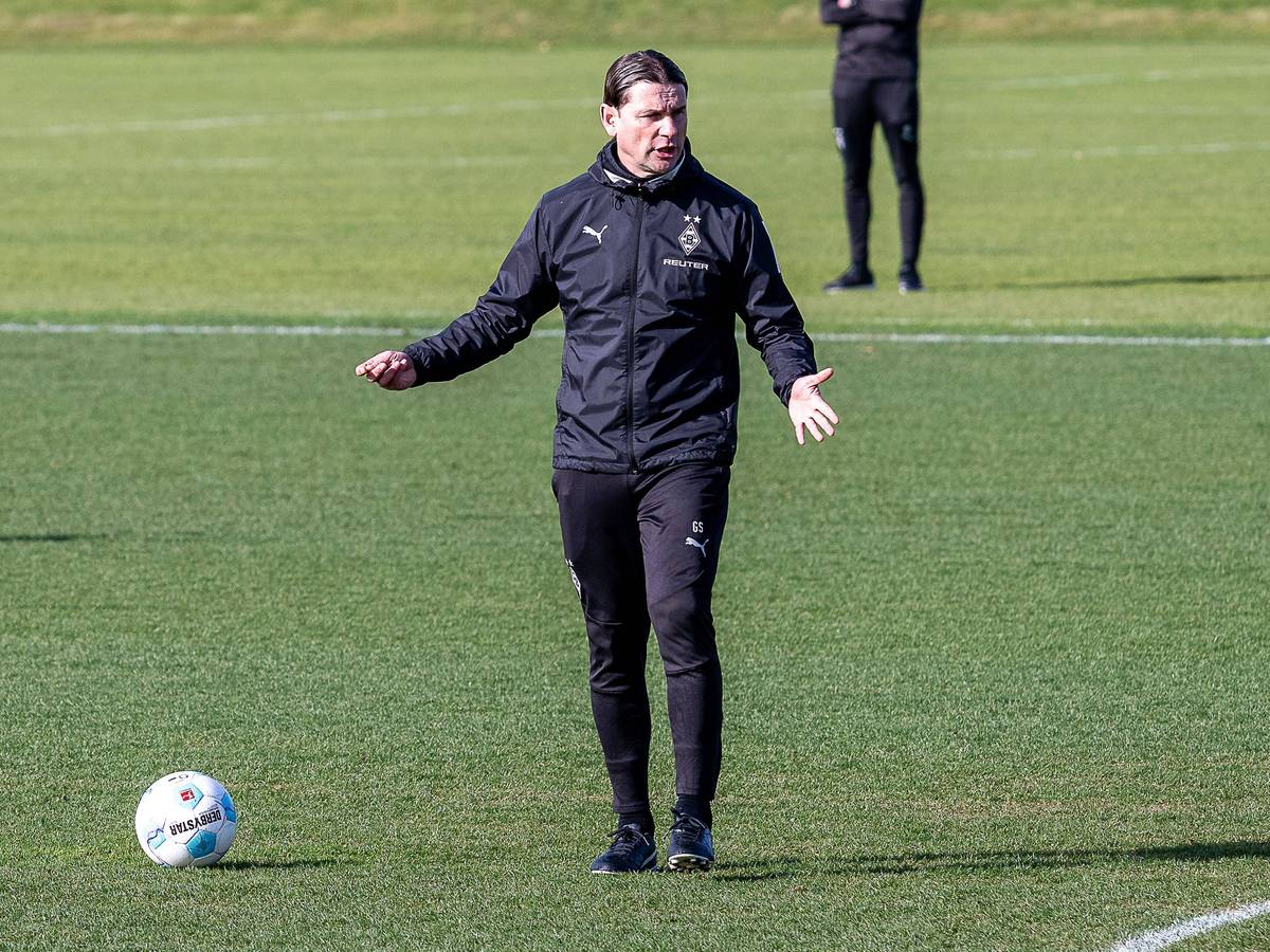 Gerardo Seoane beim Training.