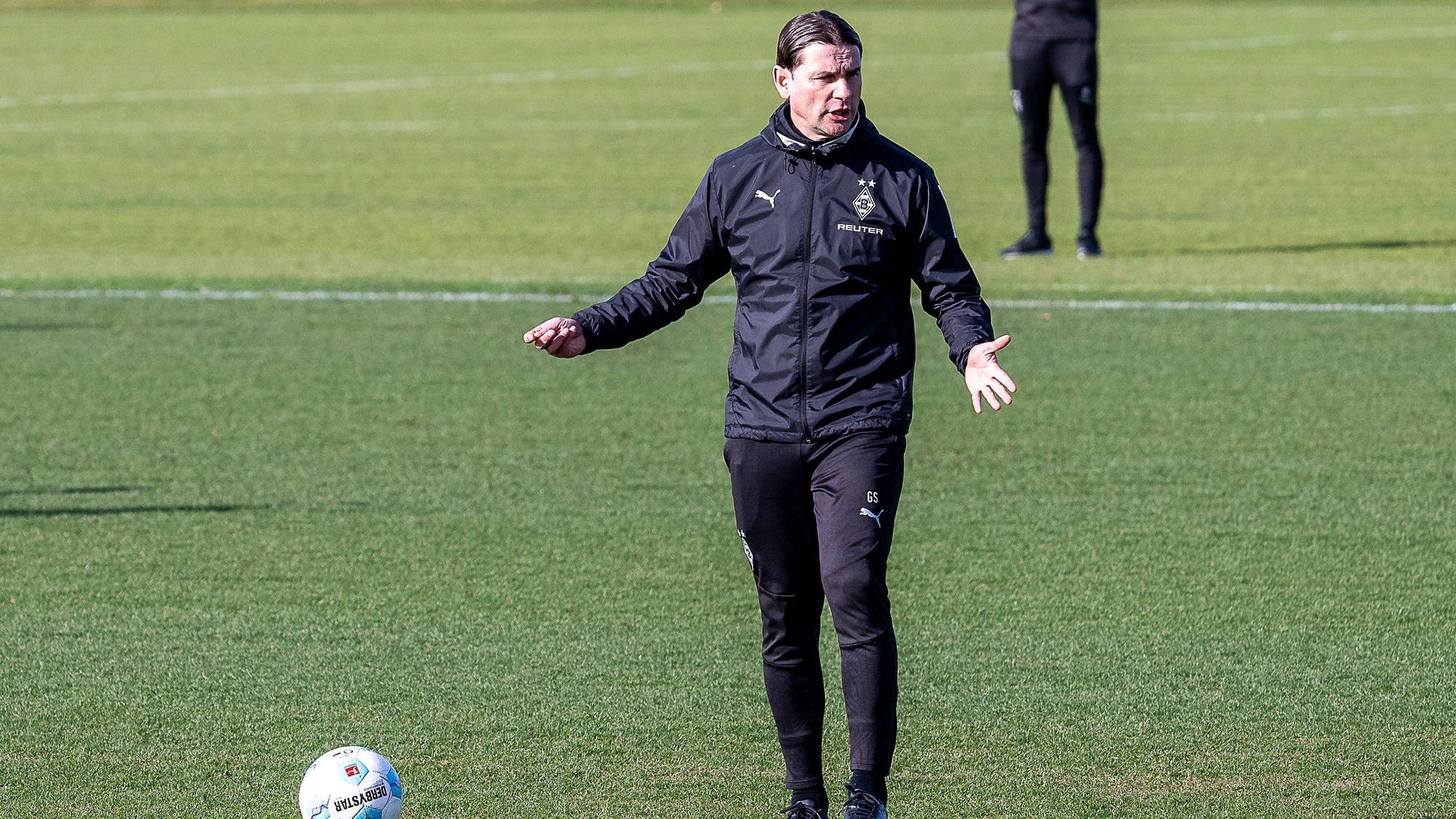 Gerardo Seoane beim Training.