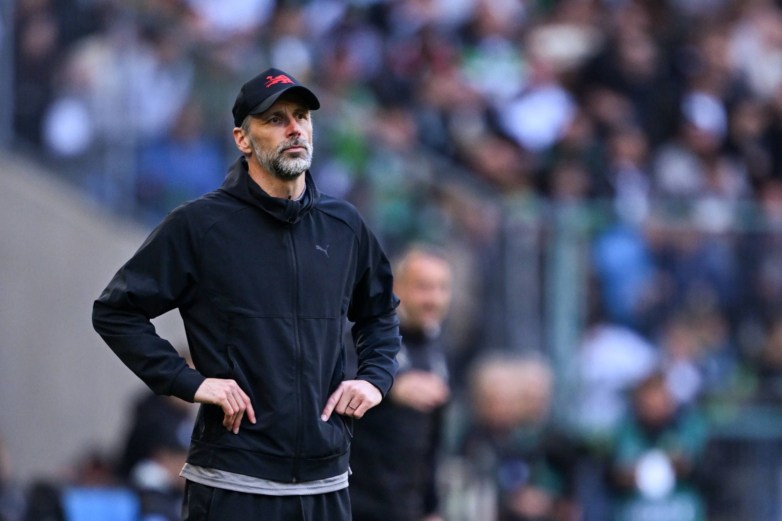 Marco Rose im Borussia-Park.