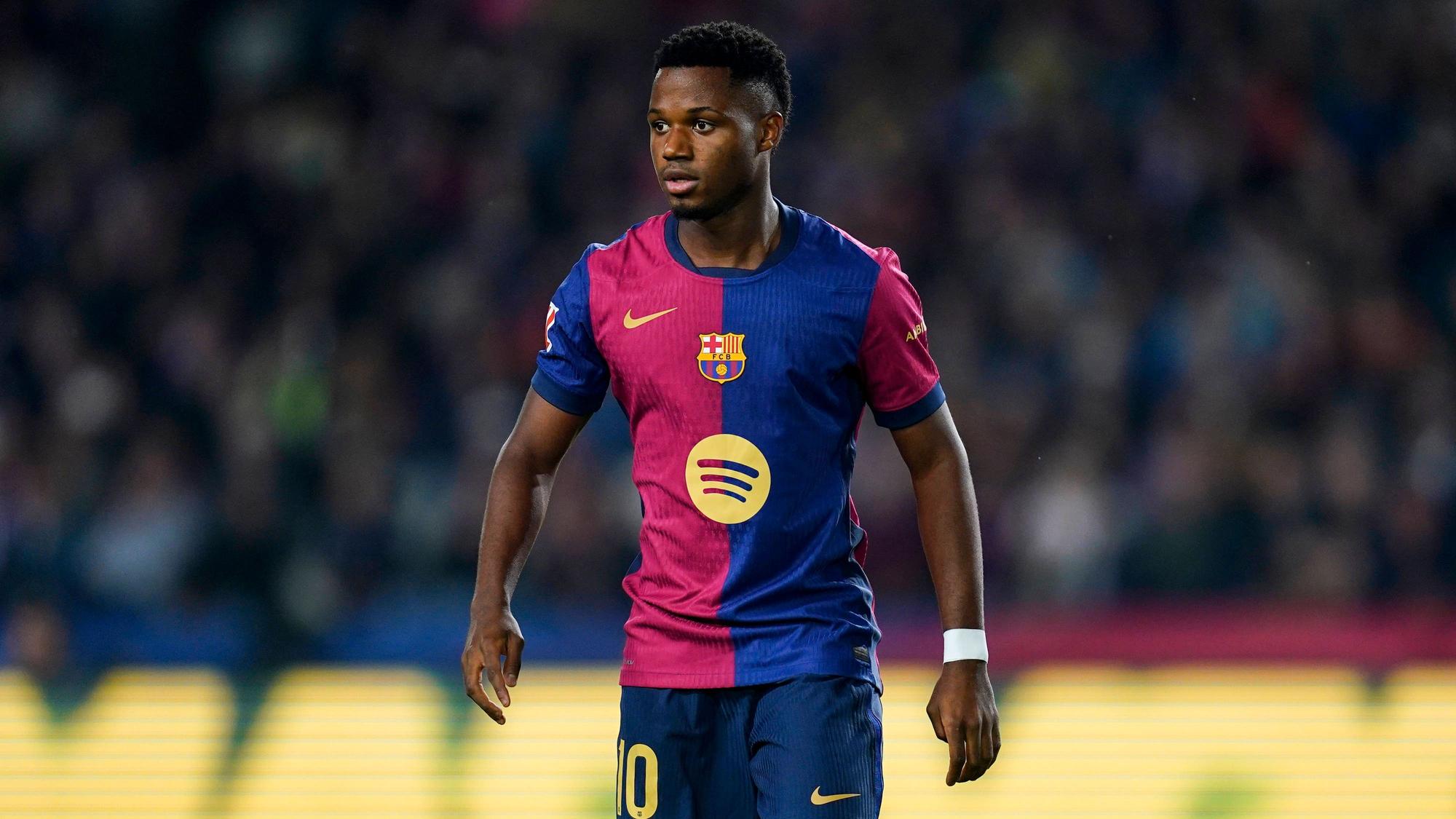 Ansu Fati im Trikot von Barcelona.