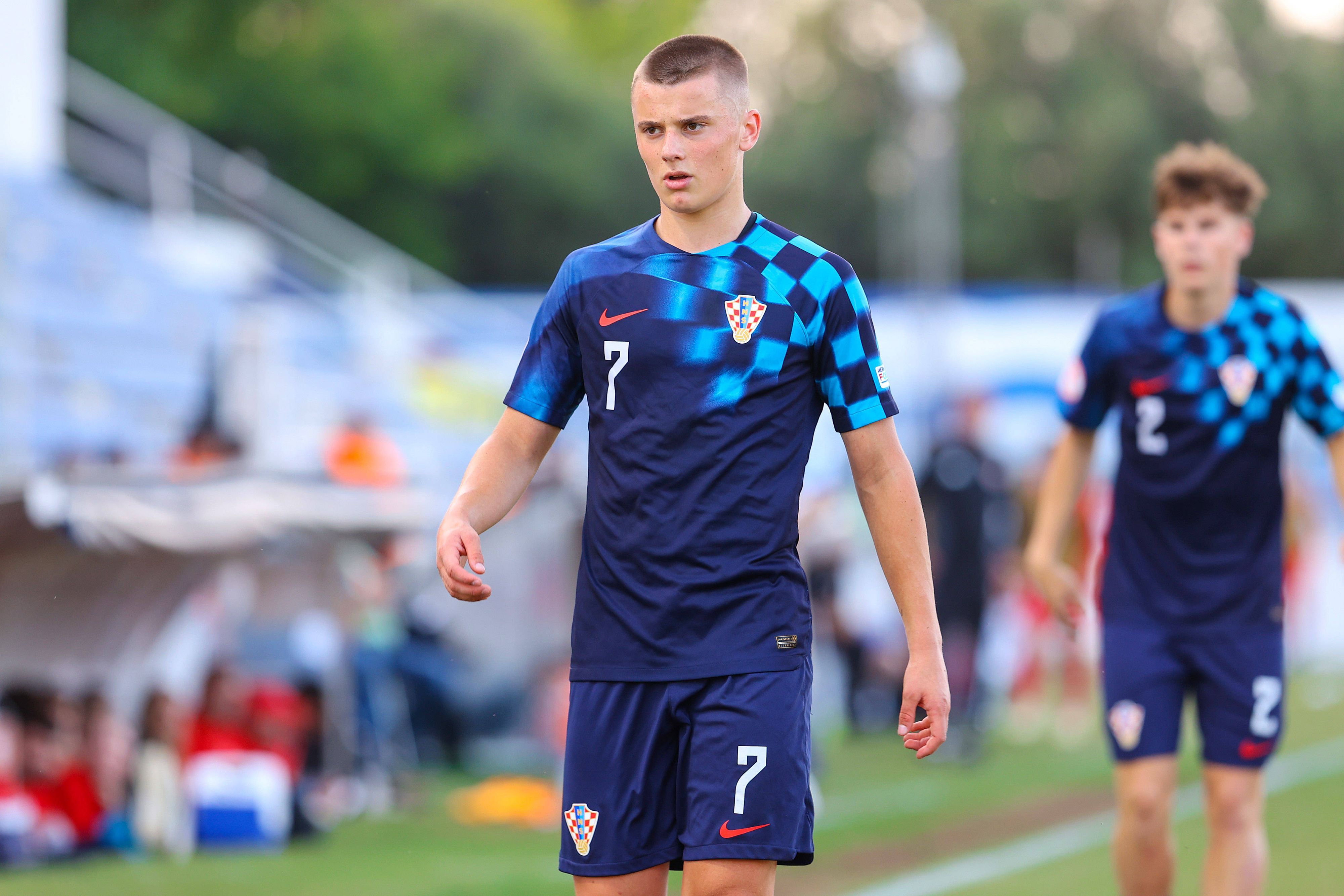 Bruno Durdov im Kroatien-Trikot.