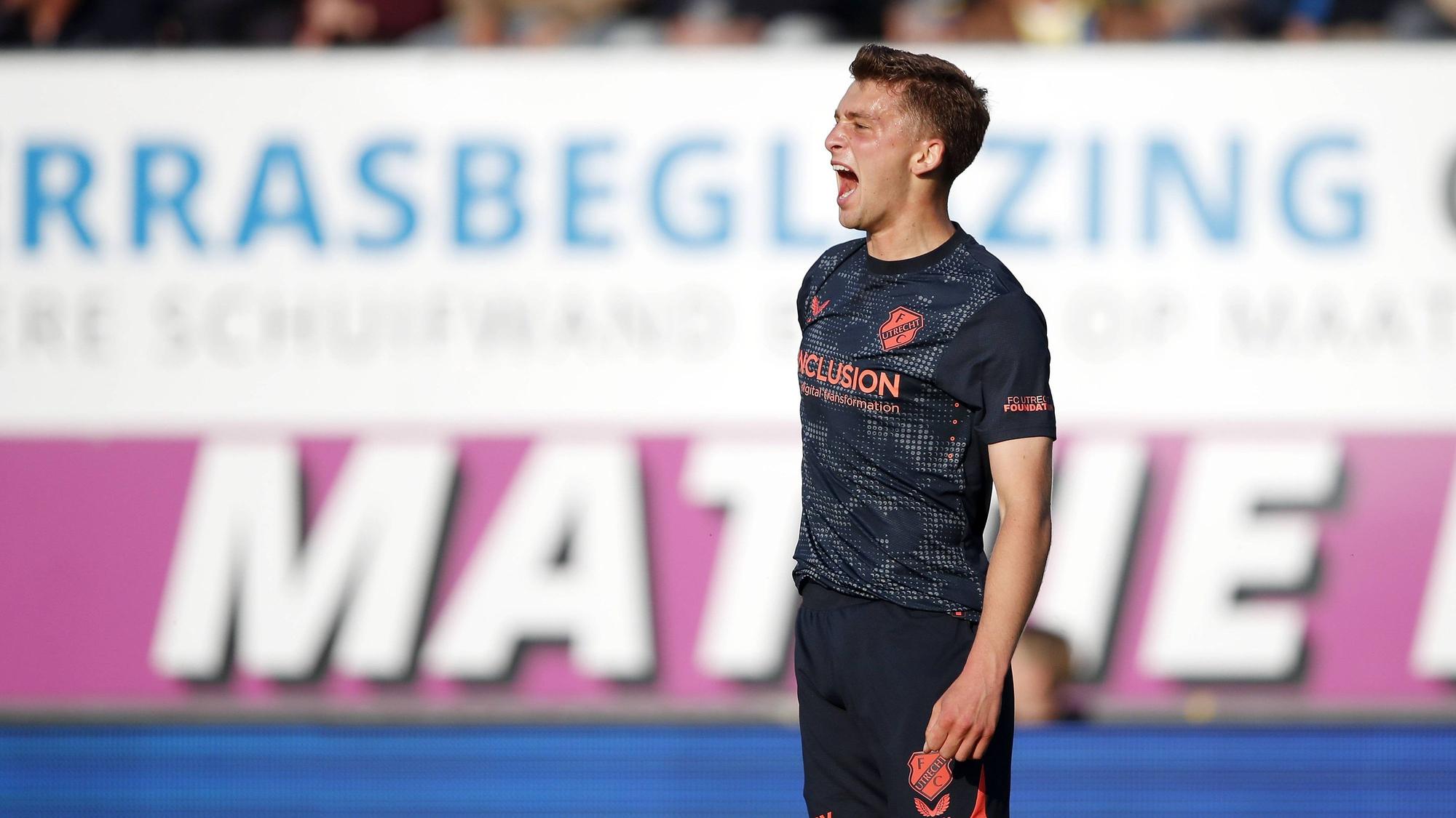 Oscar Fraulo schreit zum Torjubel.