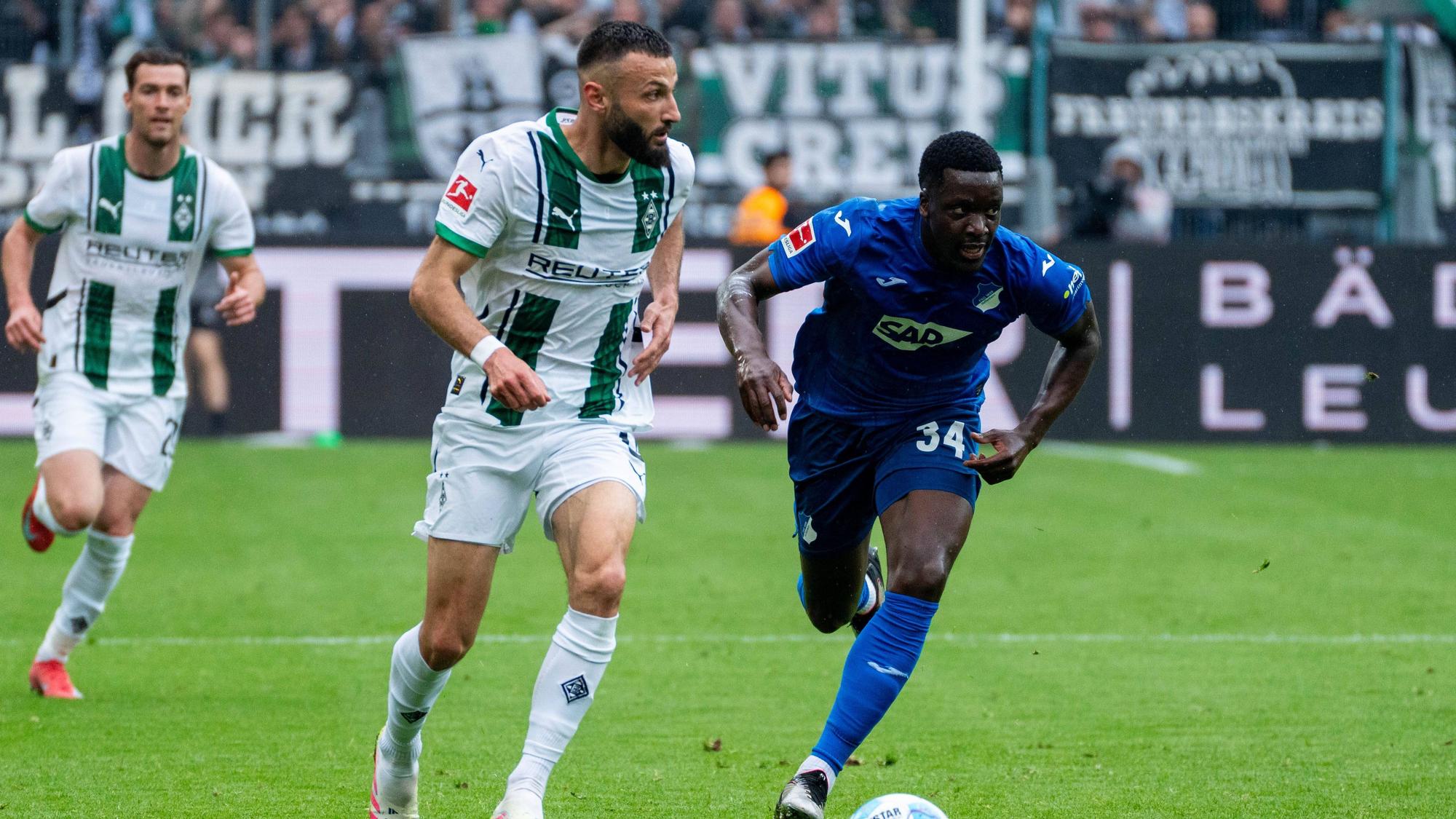 Franck Honorat beim Dribbling.