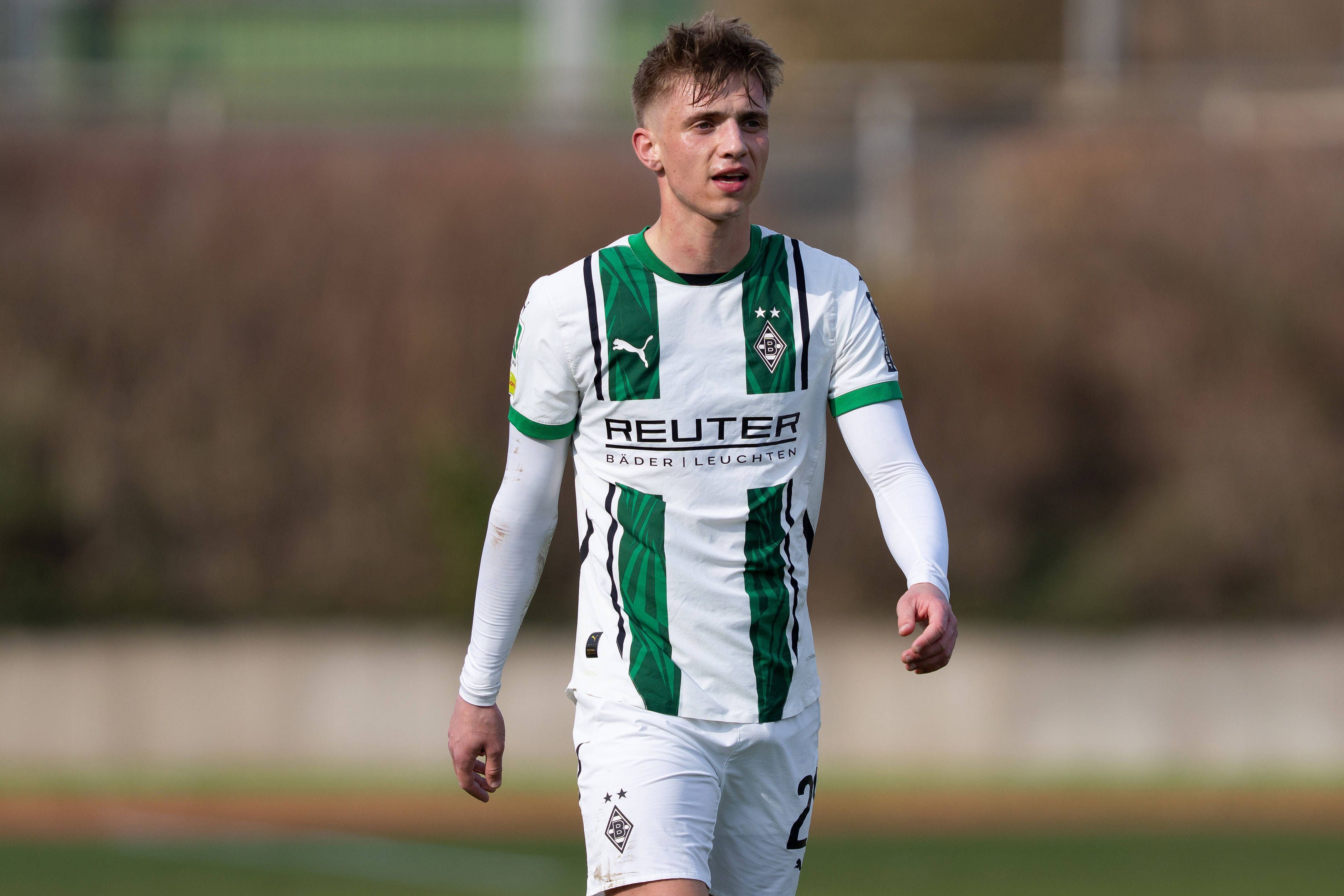 Veit Stange bei einem Spiel der U23 von Borussia Mönchengladbach.