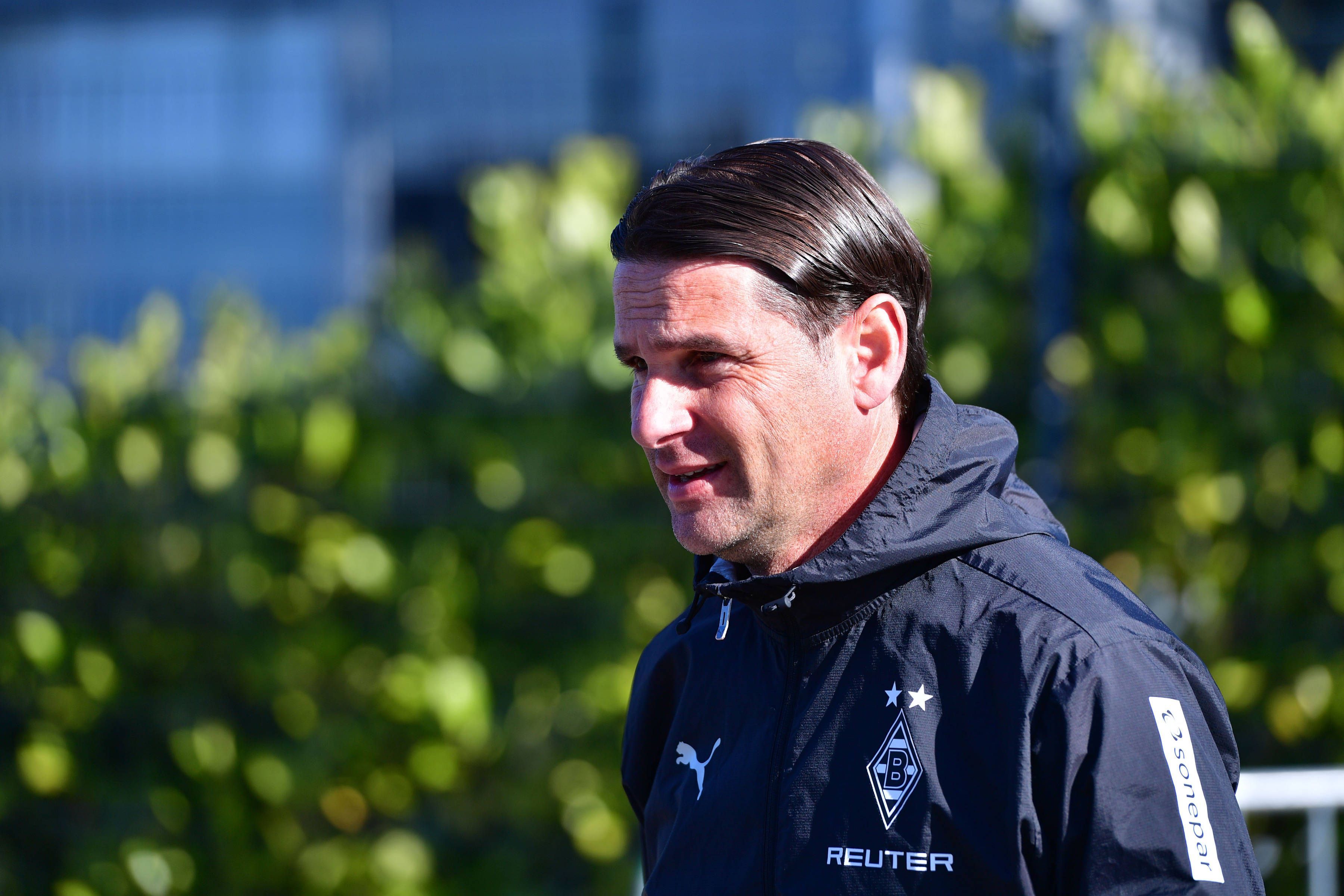Gerardo Seoane im Gladbach-Training.