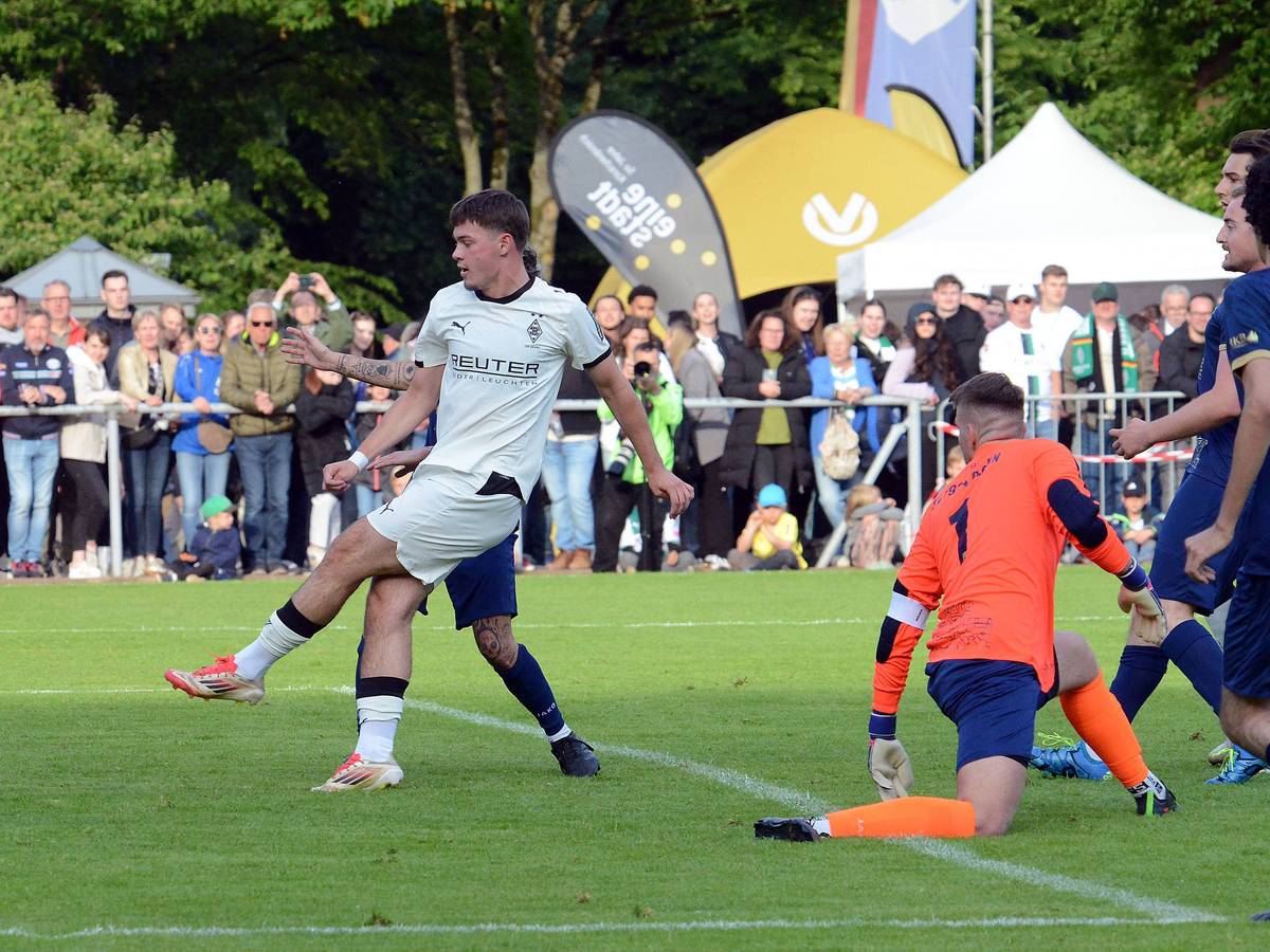 Gladbach war bei ihrem letzten Spiel der Saison am 26. Mai 2025 beim SV Glehn zu Gast.