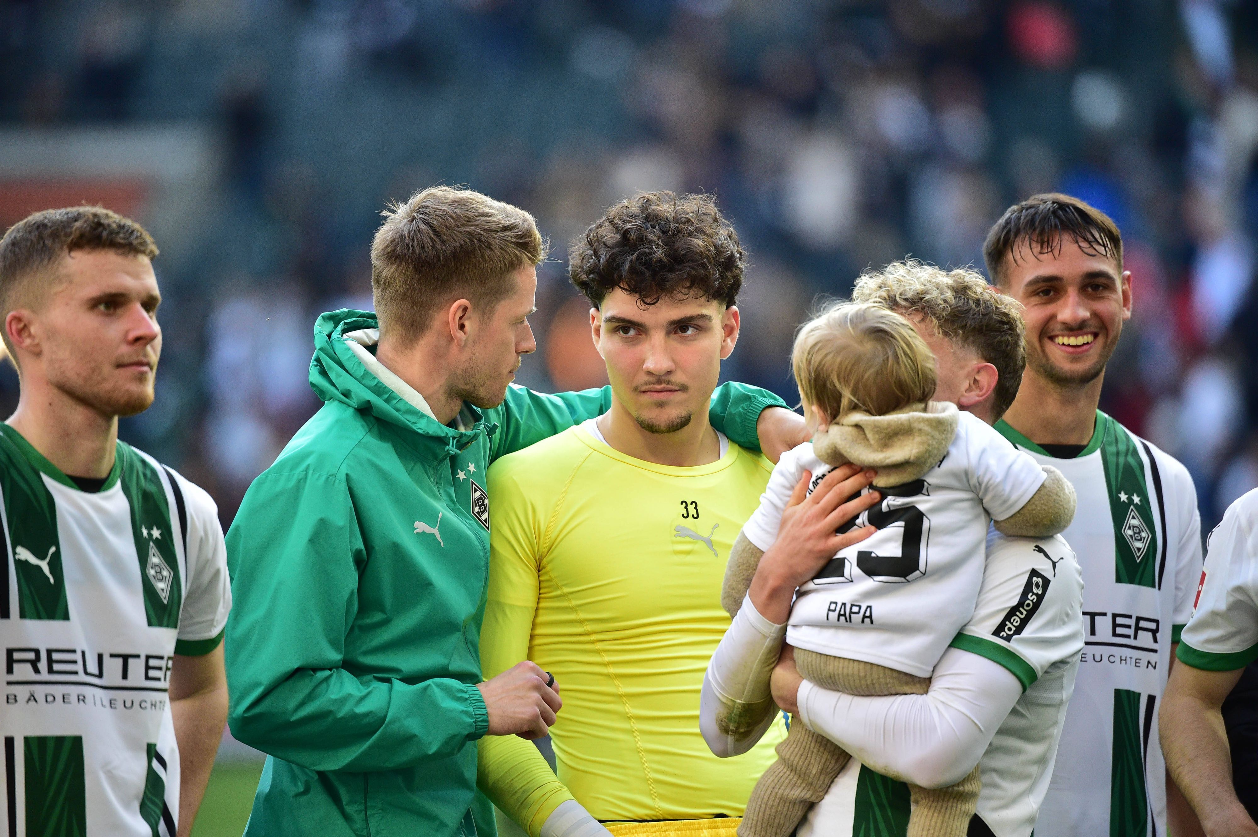 Keeper von Borussia Mönchengladbach im Gespräch.
