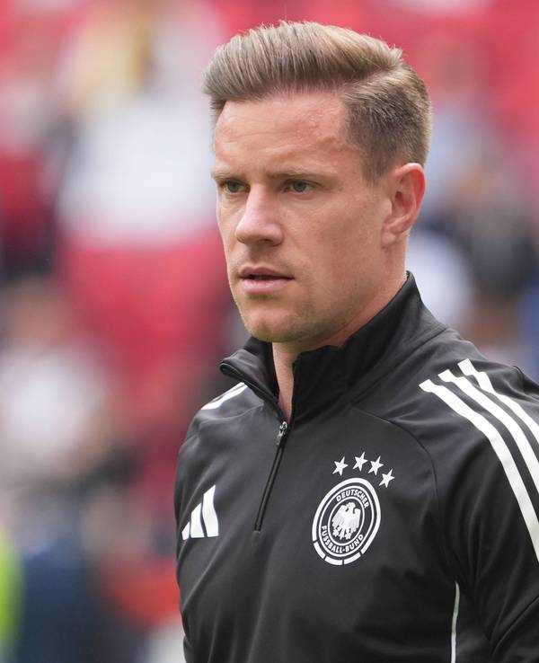 Marc-André ter Stegen am Sonntag (8. Juni 2025) beim Länderspiel zwischen Deutschland und Frankreich.