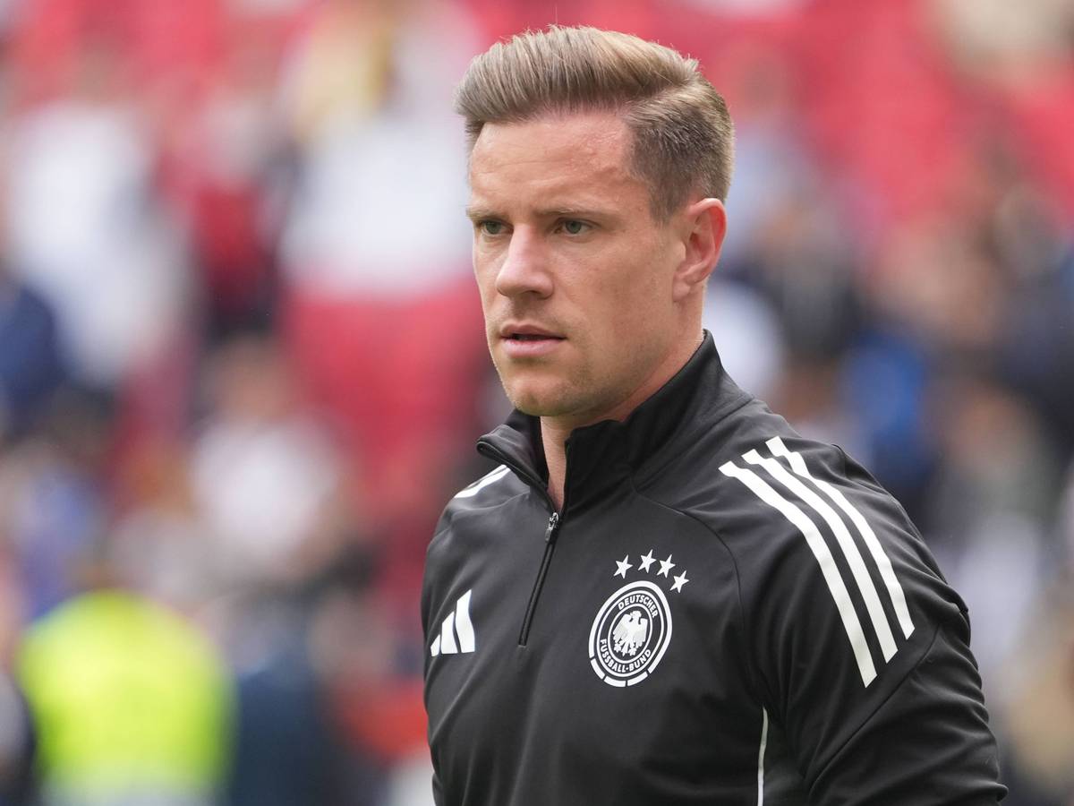 Marc-André ter Stegen am Sonntag (8. Juni 2025) beim Länderspiel zwischen Deutschland und Frankreich.