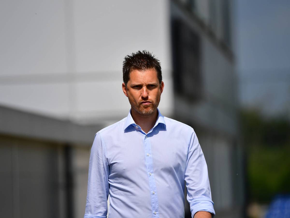 Mirko Sandmöller auf dem Weg zum Training.
