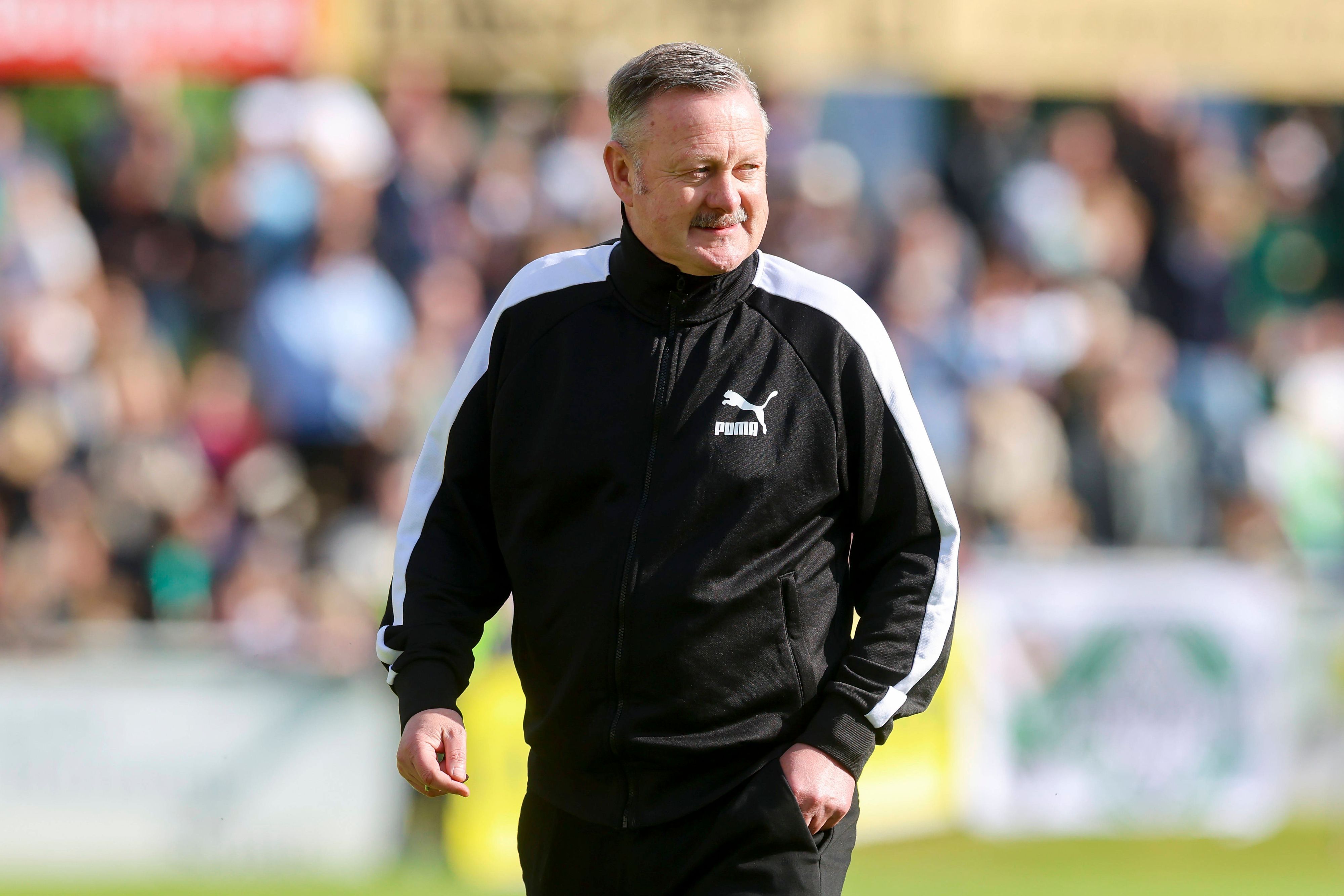 Roland Virkus bei einem Testspiel von Borussia Mönchengladbach.