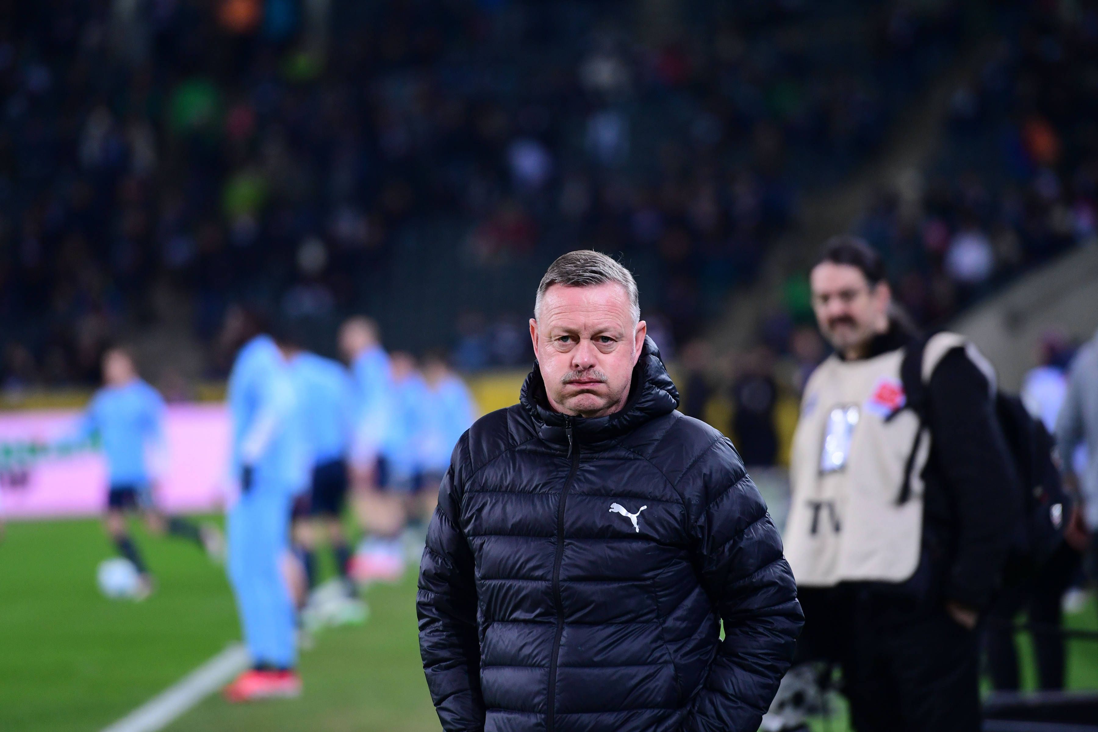 Roland Virkus vor dem Heimspiel von Borussia Mönchengladbach gegen VfL Bochum.