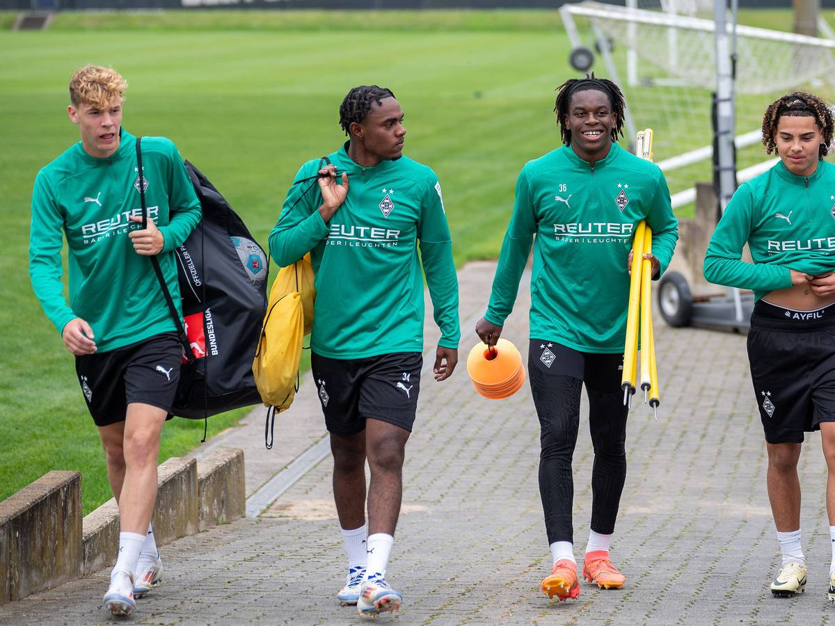 Von links nach rechts: Niklas Swider, Charles Herrmann, Winsley Boteli und Kilian Sauck.