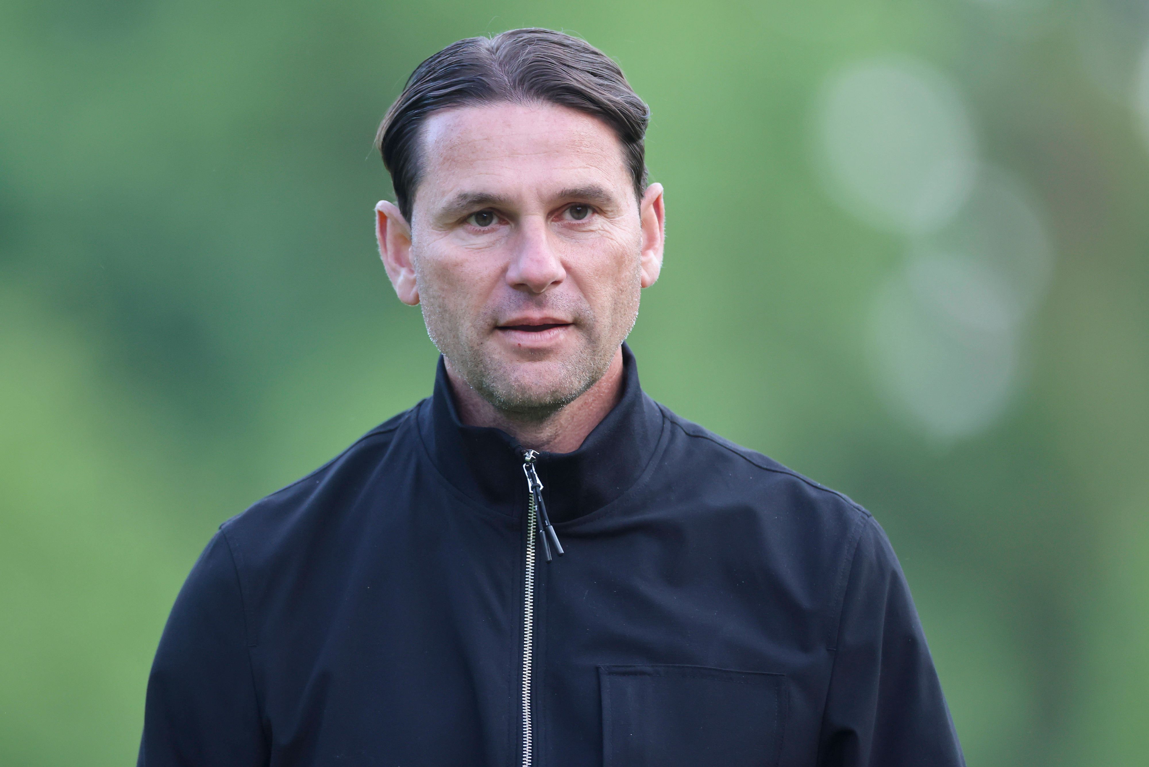 Gerardo Seoane bei einem Testspiel von Borussia Mönchengladbach gegen den FC Eintracht Rheine.