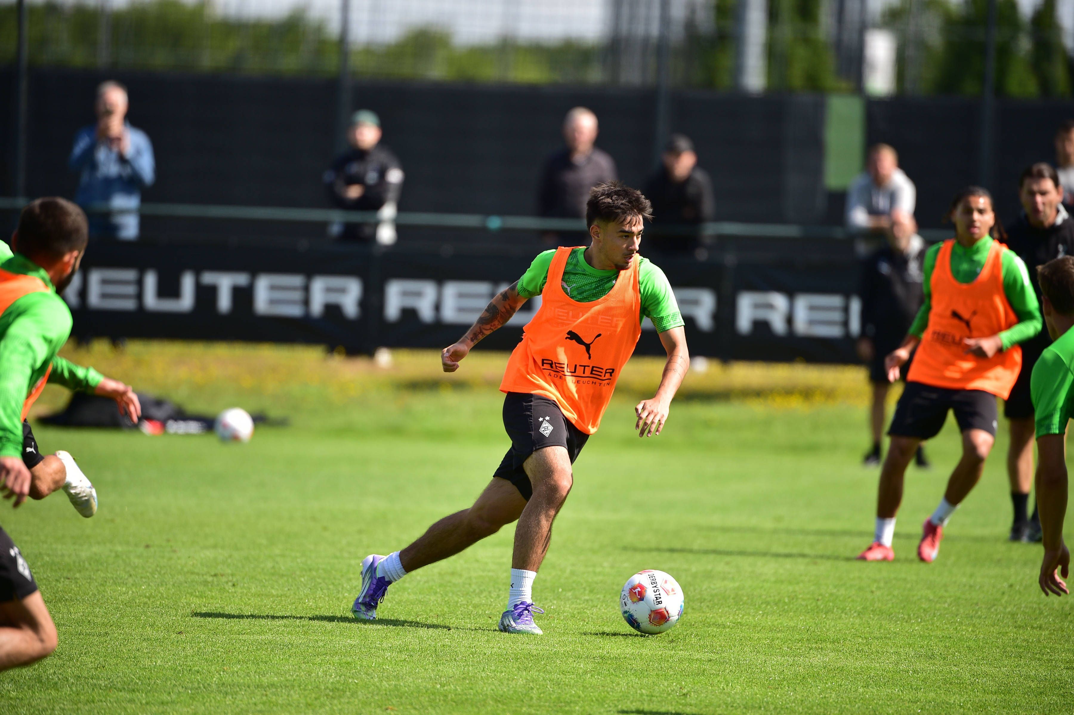 Jens Castrop im Training von Borussia Mönchengladbach.