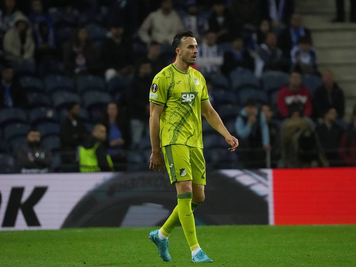 Haris Tabakovic im Hoffenheim-Trikot.