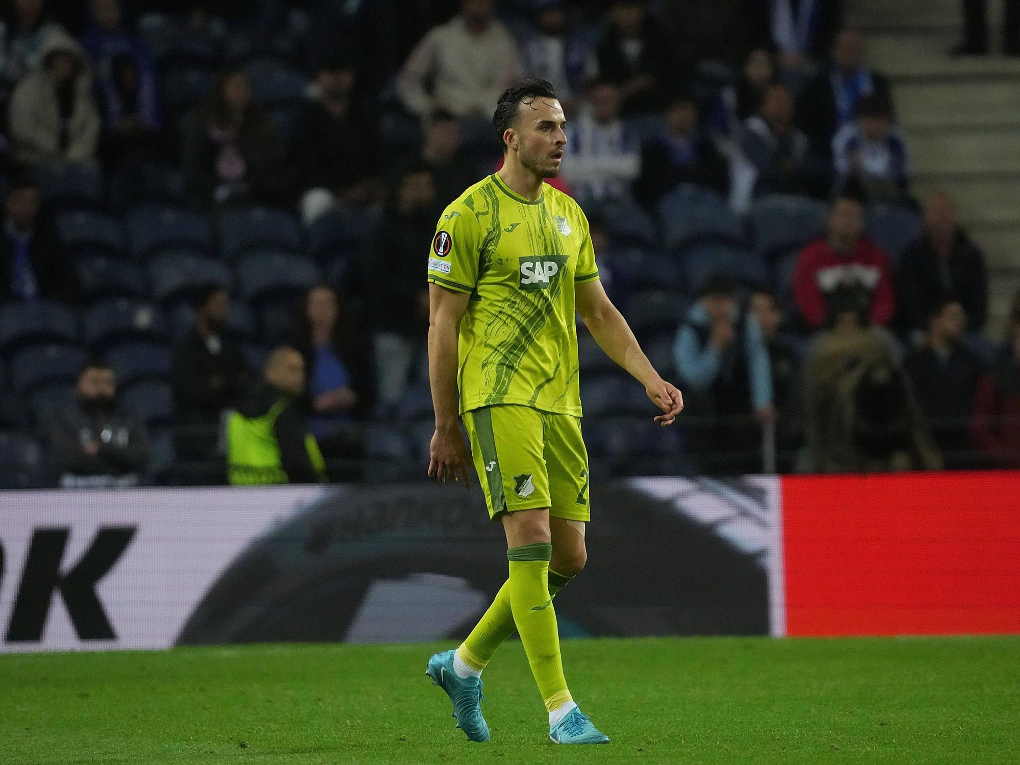 Haris Tabakovic im Hoffenheim-Trikot.