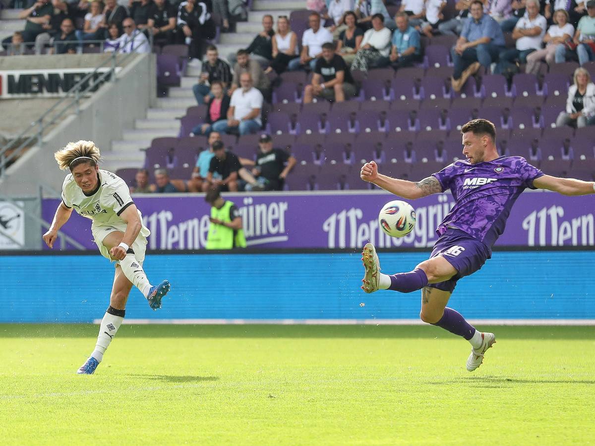 Shio Fukuda zieht zum 1:0 ab.
