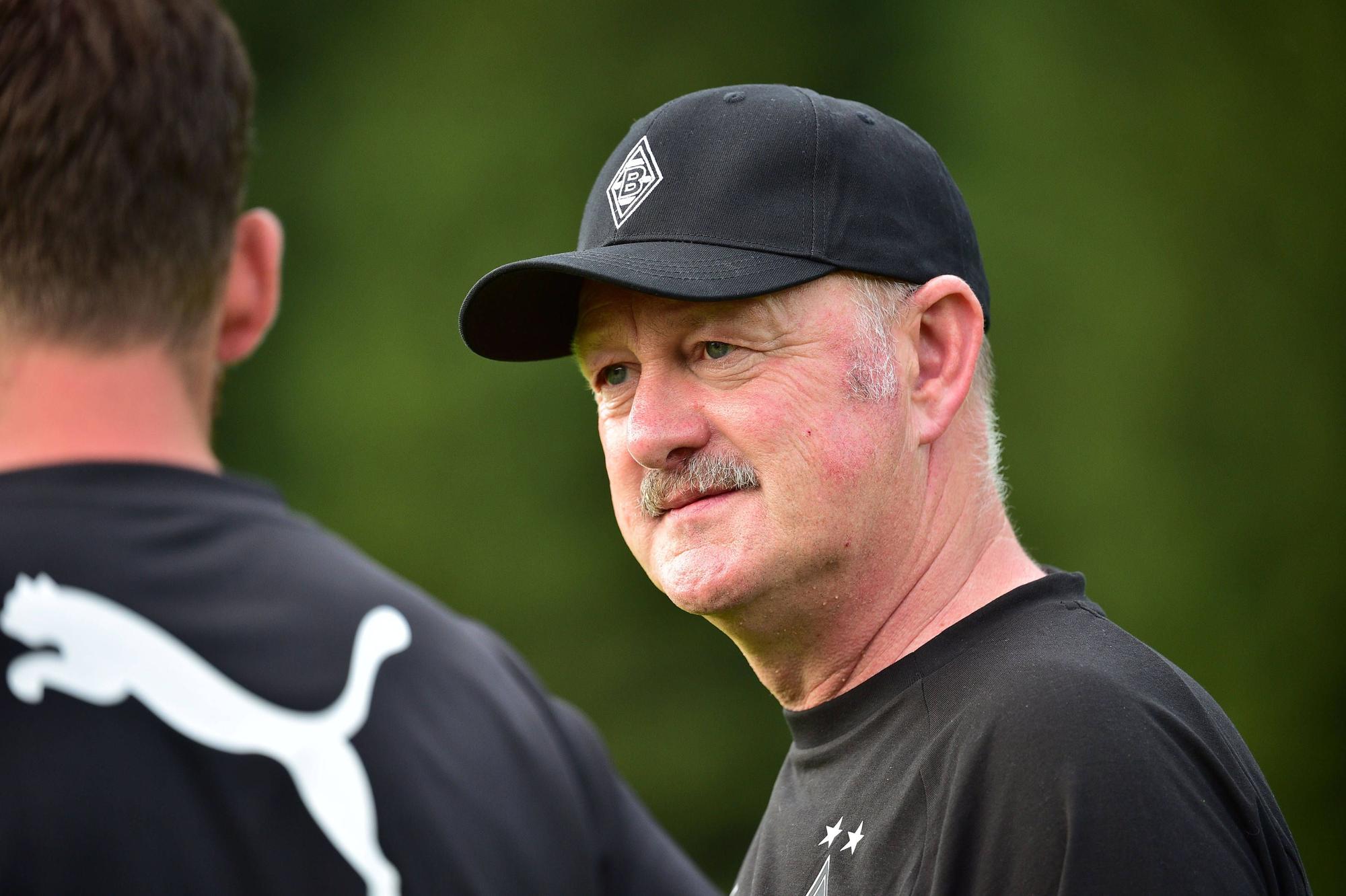 Roland Virkus im Trainingslager am Tegernsee.
