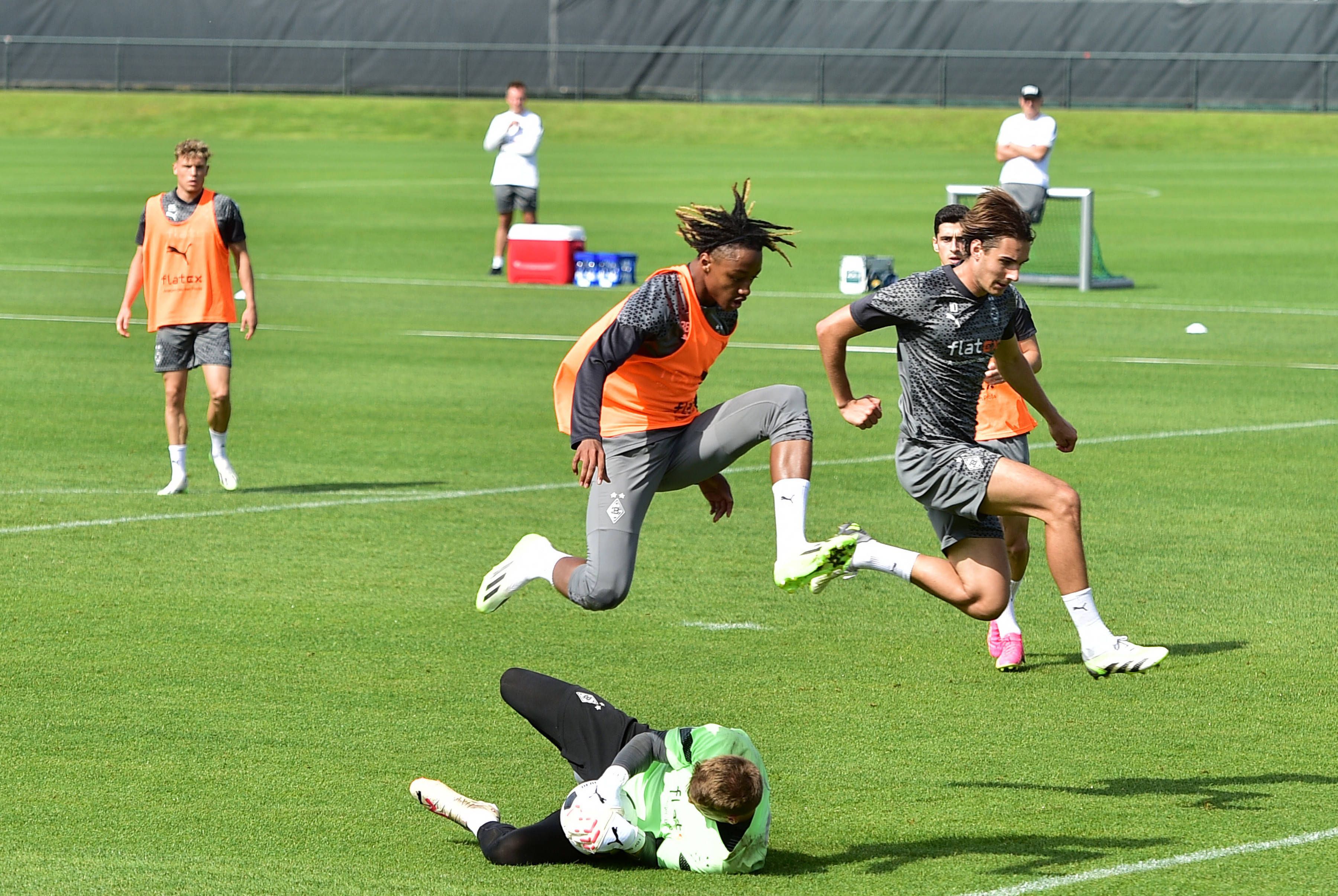Borussia Mönchengladbach beim Training.