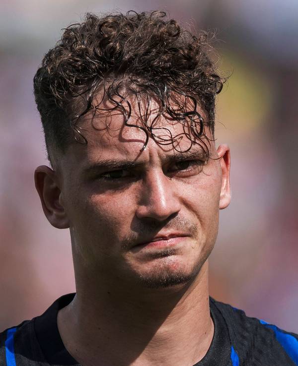 Sebastiano Esposito bei einem Spiel von Inter Mailand.