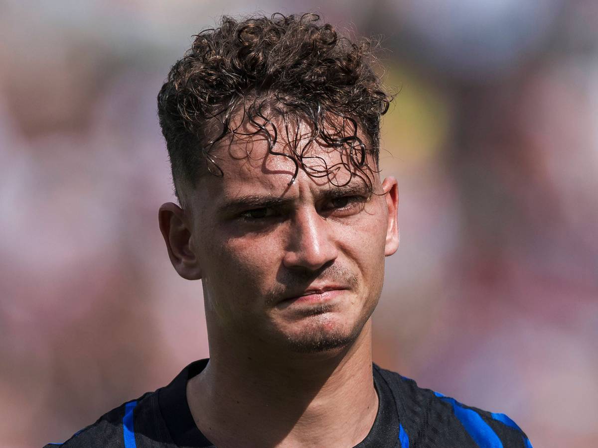 Sebastiano Esposito bei einem Spiel von Inter Mailand.