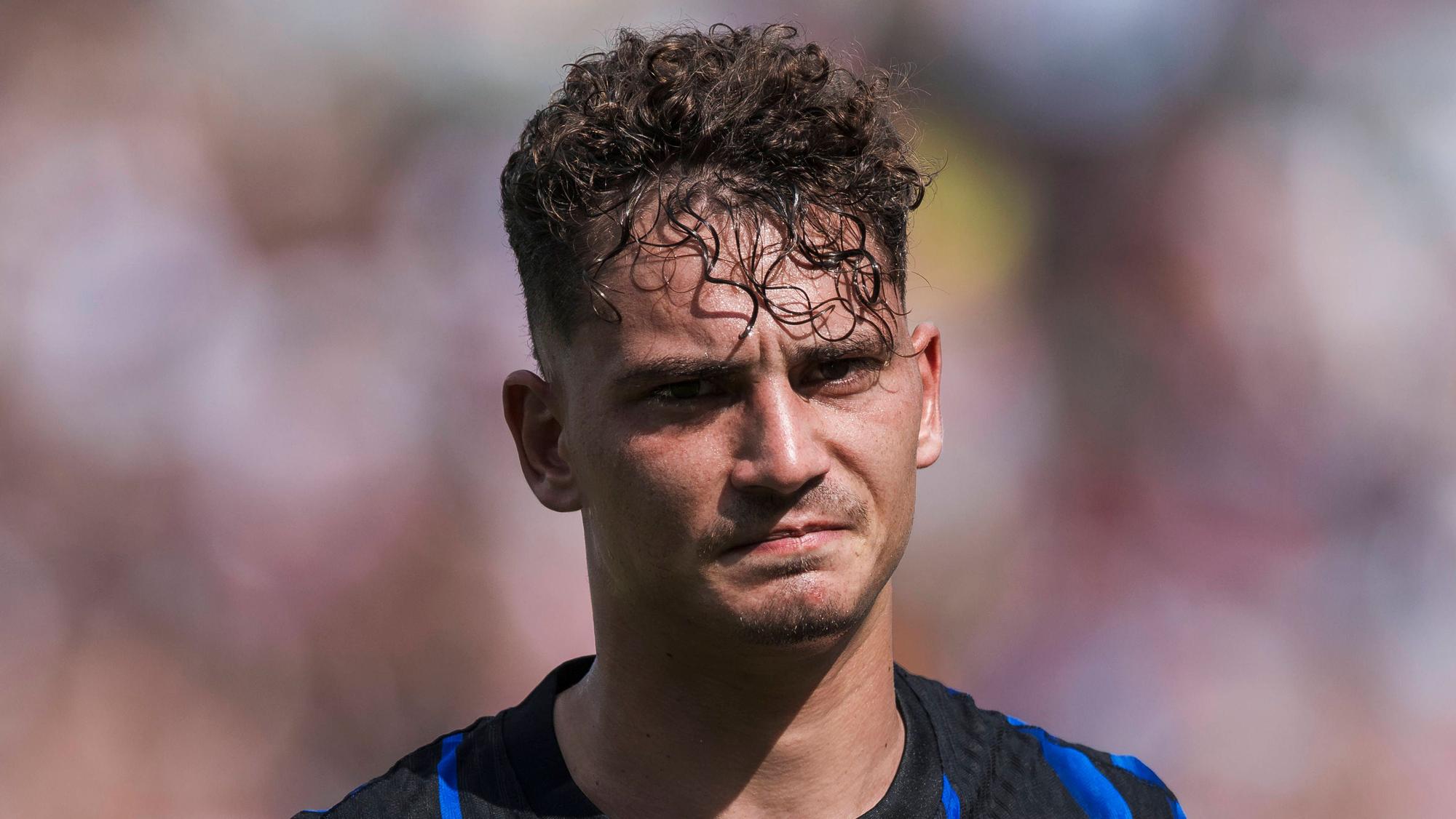 Sebastiano Esposito bei einem Spiel von Inter Mailand.