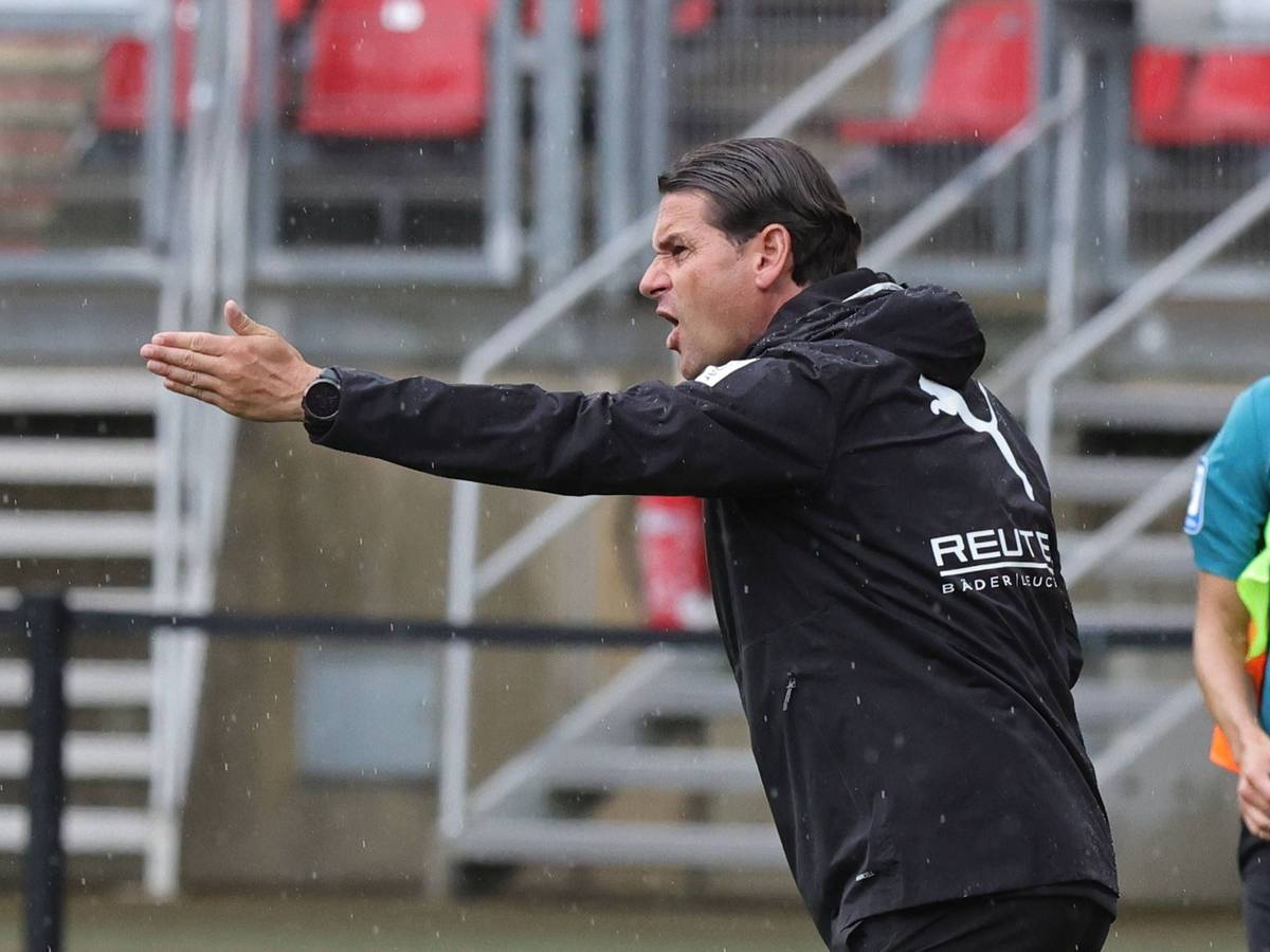 Gladbach-Trainer Gerardo Seaone.