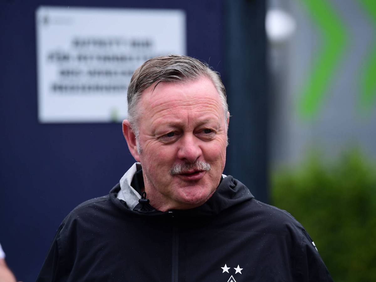 Roland Virkus beim Training.