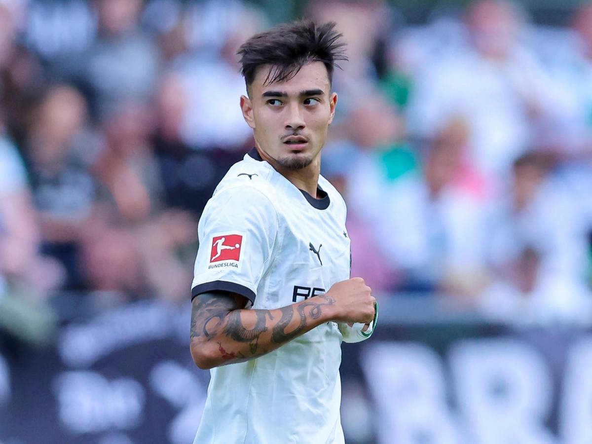 Jens Castrop im Gladbach-Trikot.
