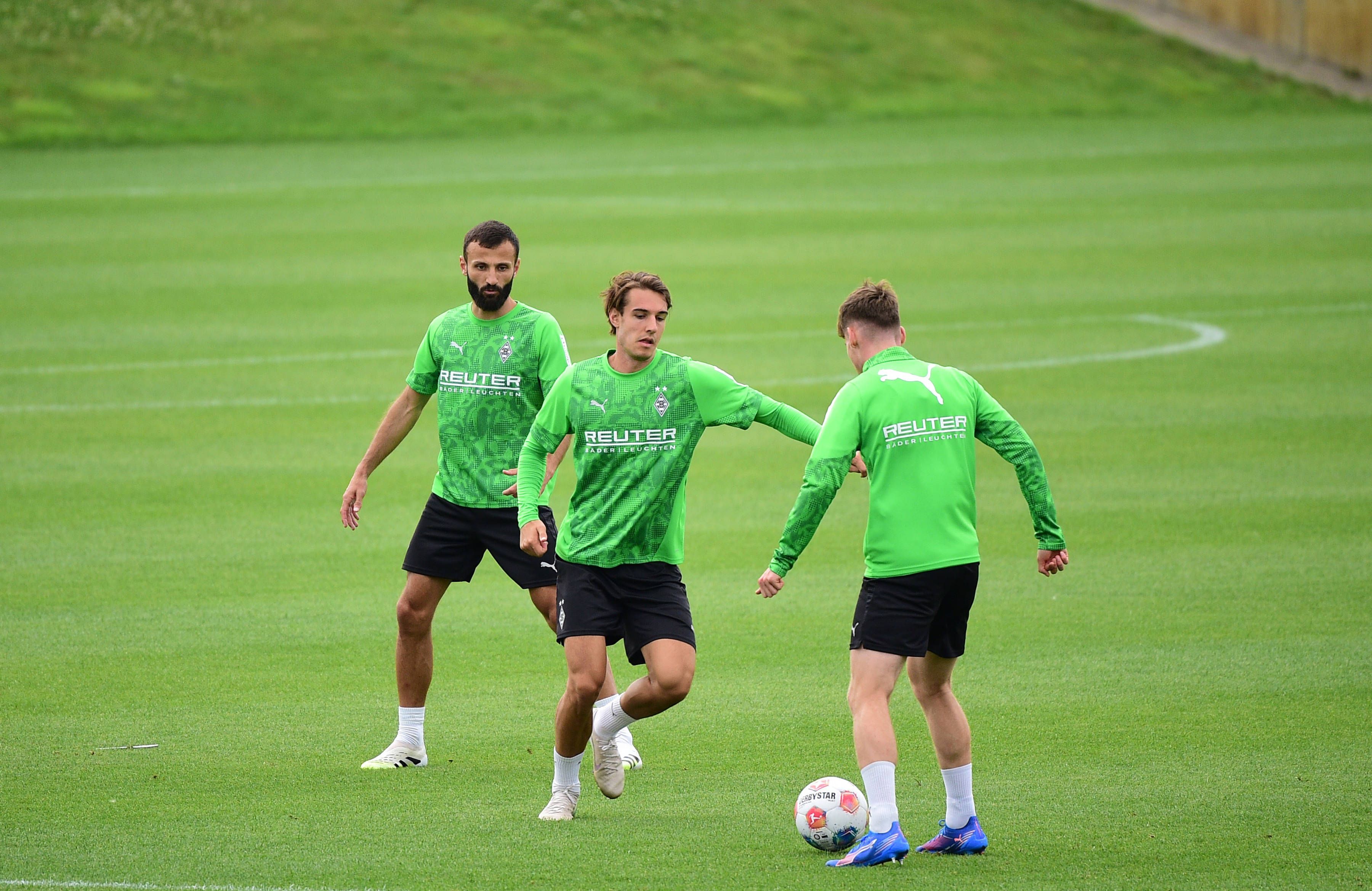 Florian Neuhaus im Borussia-Training.