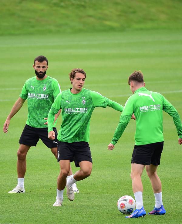 Florian Neuhaus im Borussia-Training.