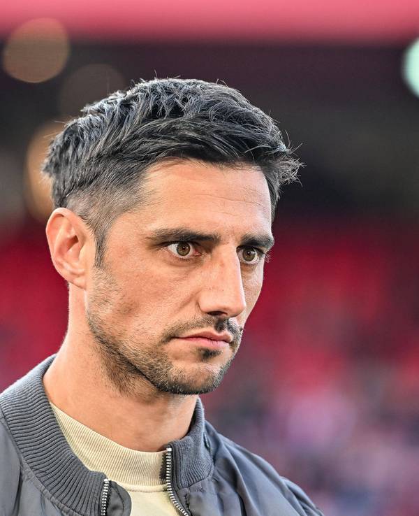 Lars Stindl an der Seitenlinie.