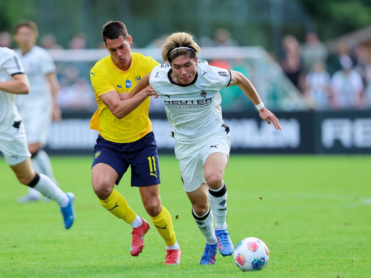 Shio Fukuda beim Testspiel gegen Metalist Charkiw.