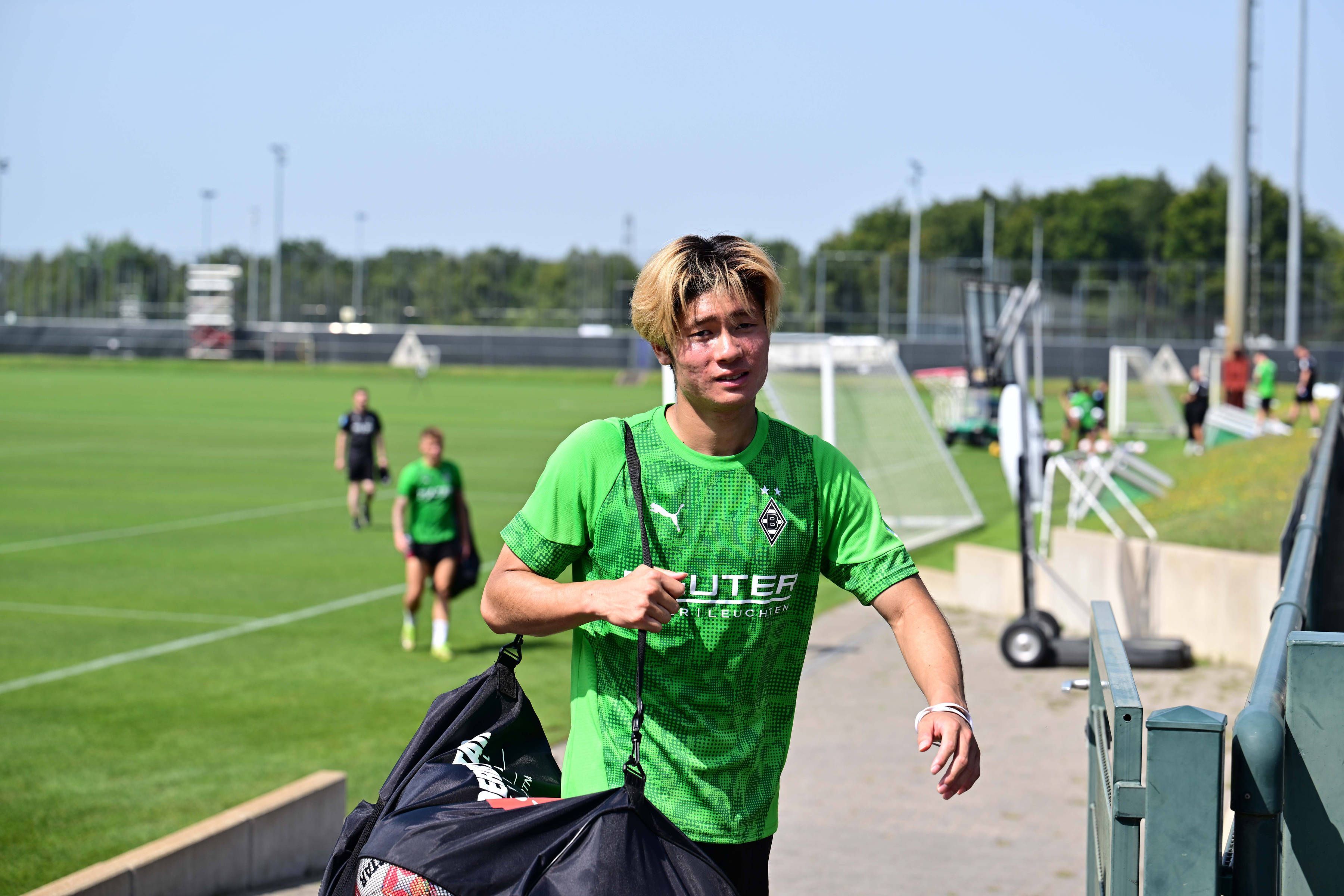 Shio Fukuda beim Training.