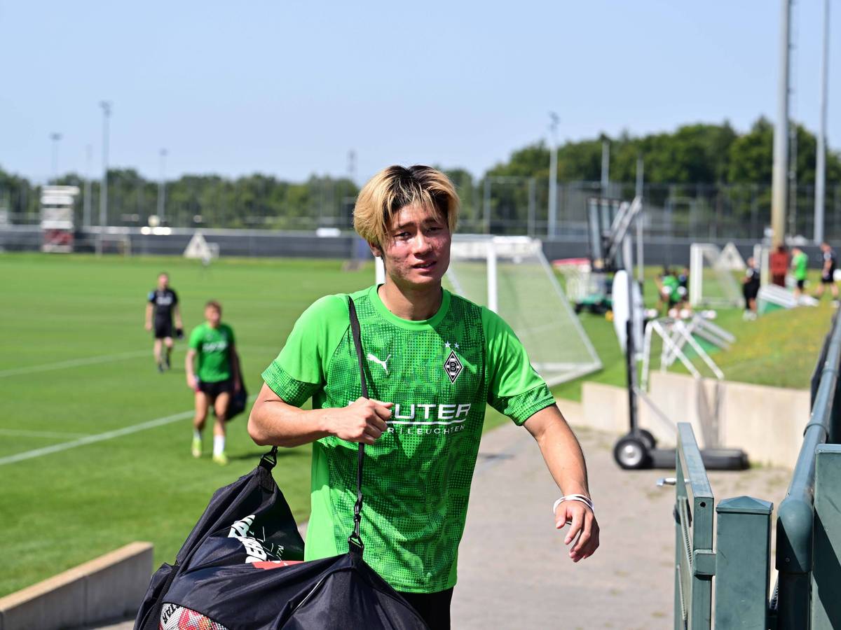 Shio Fukuda beim Training.
