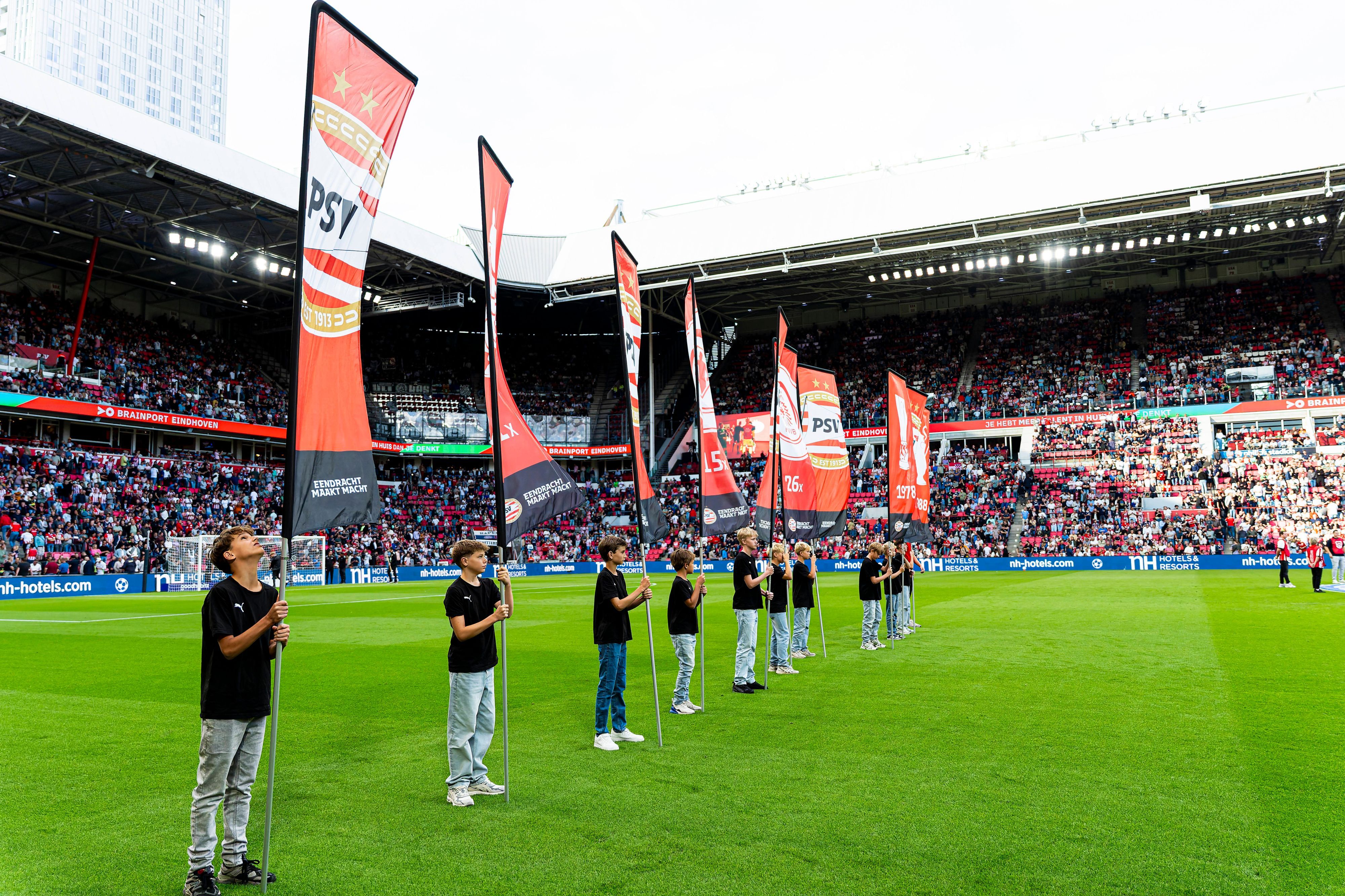Das Philips Stadion vor der Partie gegen den FC Groningen.