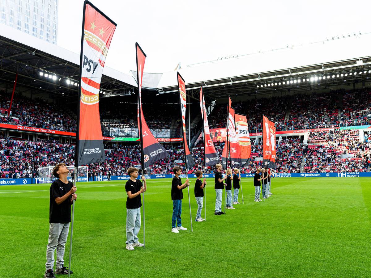 Das Philips Stadion vor der Partie gegen den FC Groningen.