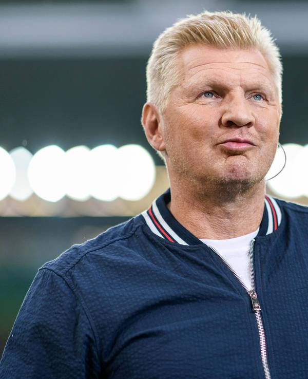 Stefan Effenberg im Borussia-Park.