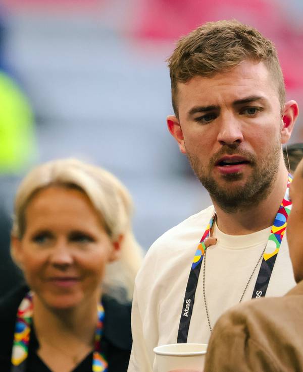 Christoph Kramer als Experte beim Uefa Nations League Halbfinale in der Allianz-Arena im Einsatz.