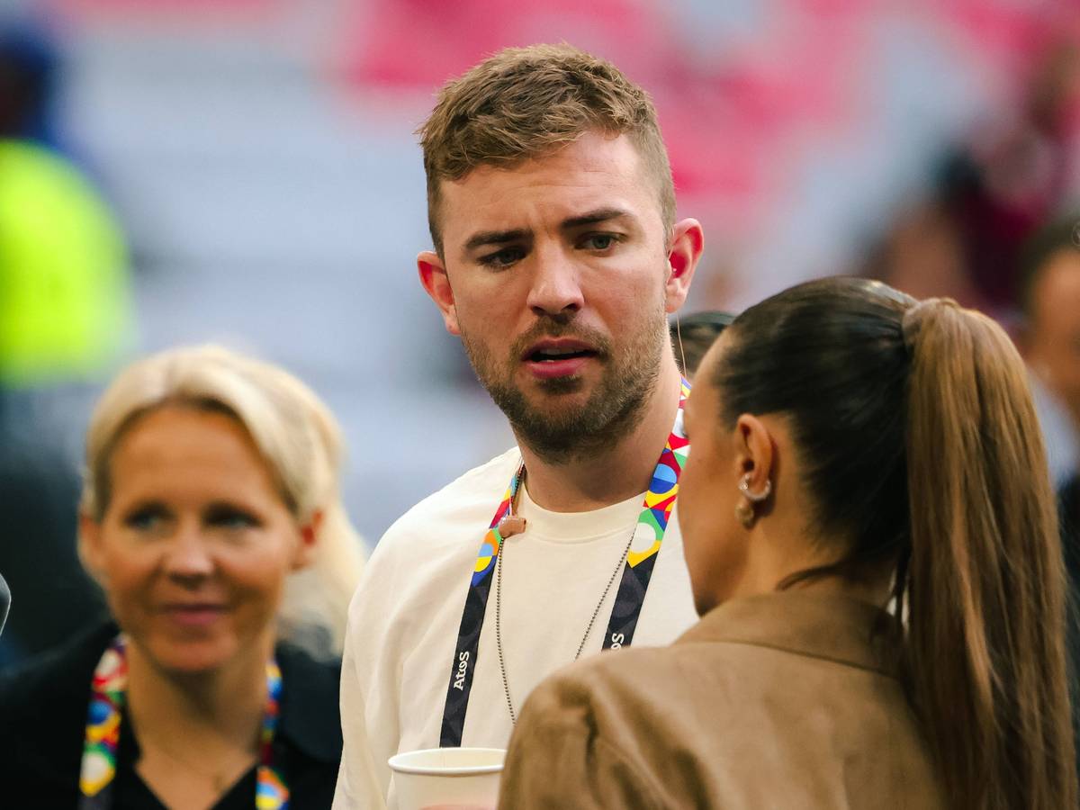 Christoph Kramer als Experte beim Uefa Nations League Halbfinale in der Allianz-Arena im Einsatz.