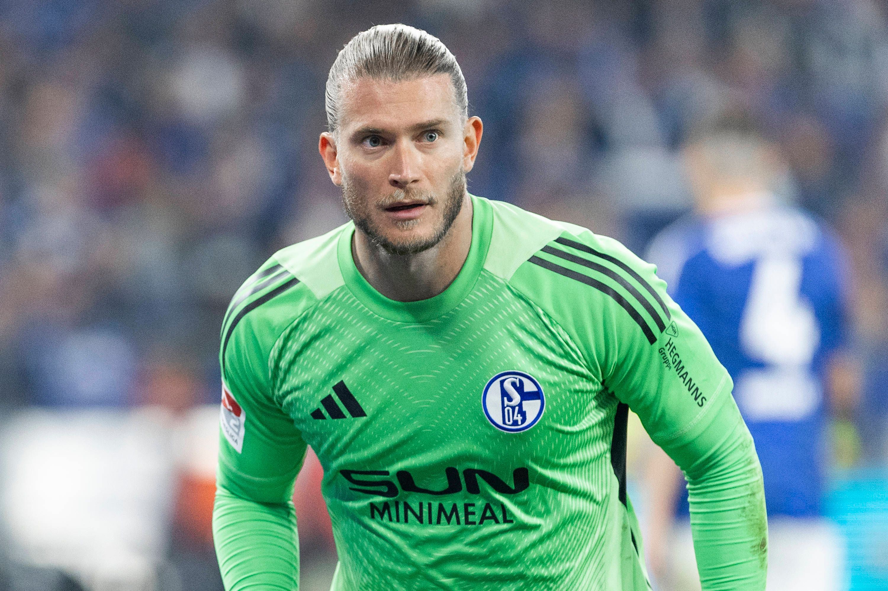 Loris Karius im Schalke-Trikot.