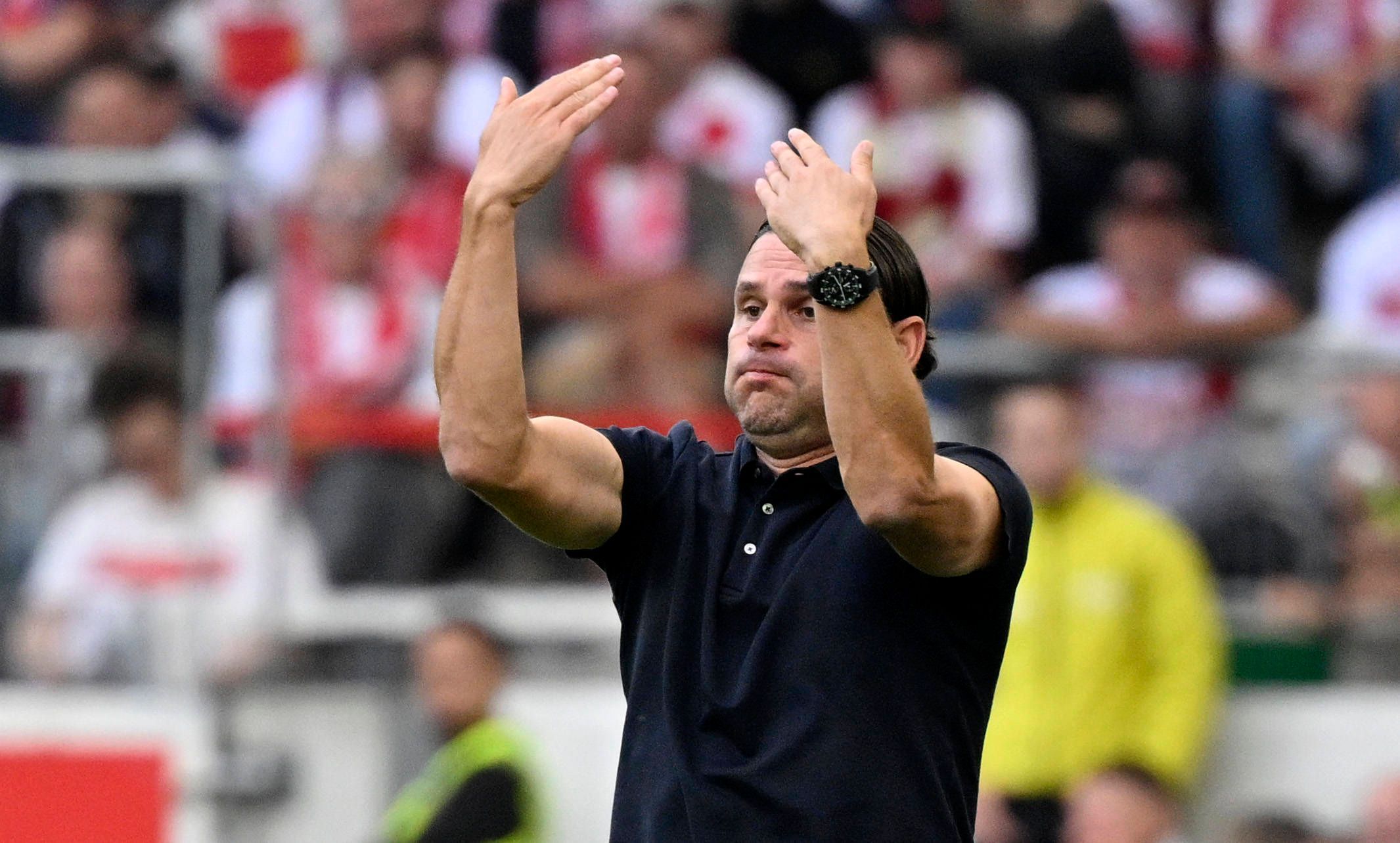 Gerardo Seoane hält die Luft an.