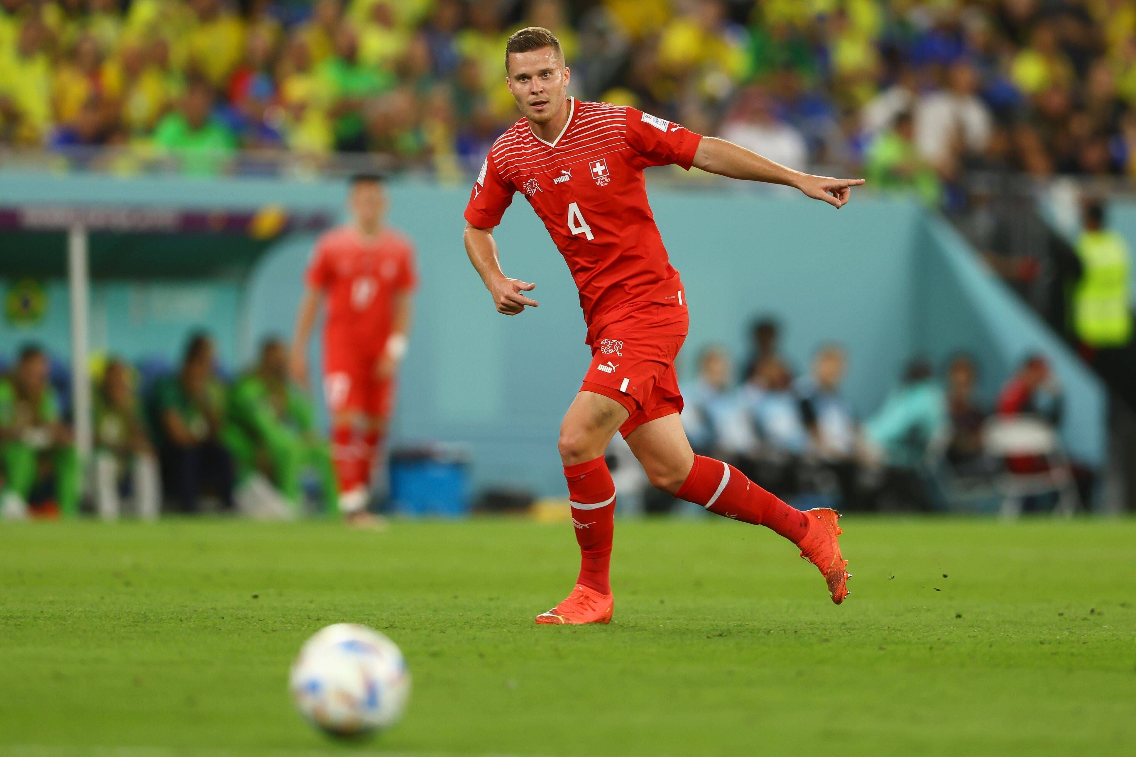 Nico Elvedi beim Länderspiel mit der Schweiz.