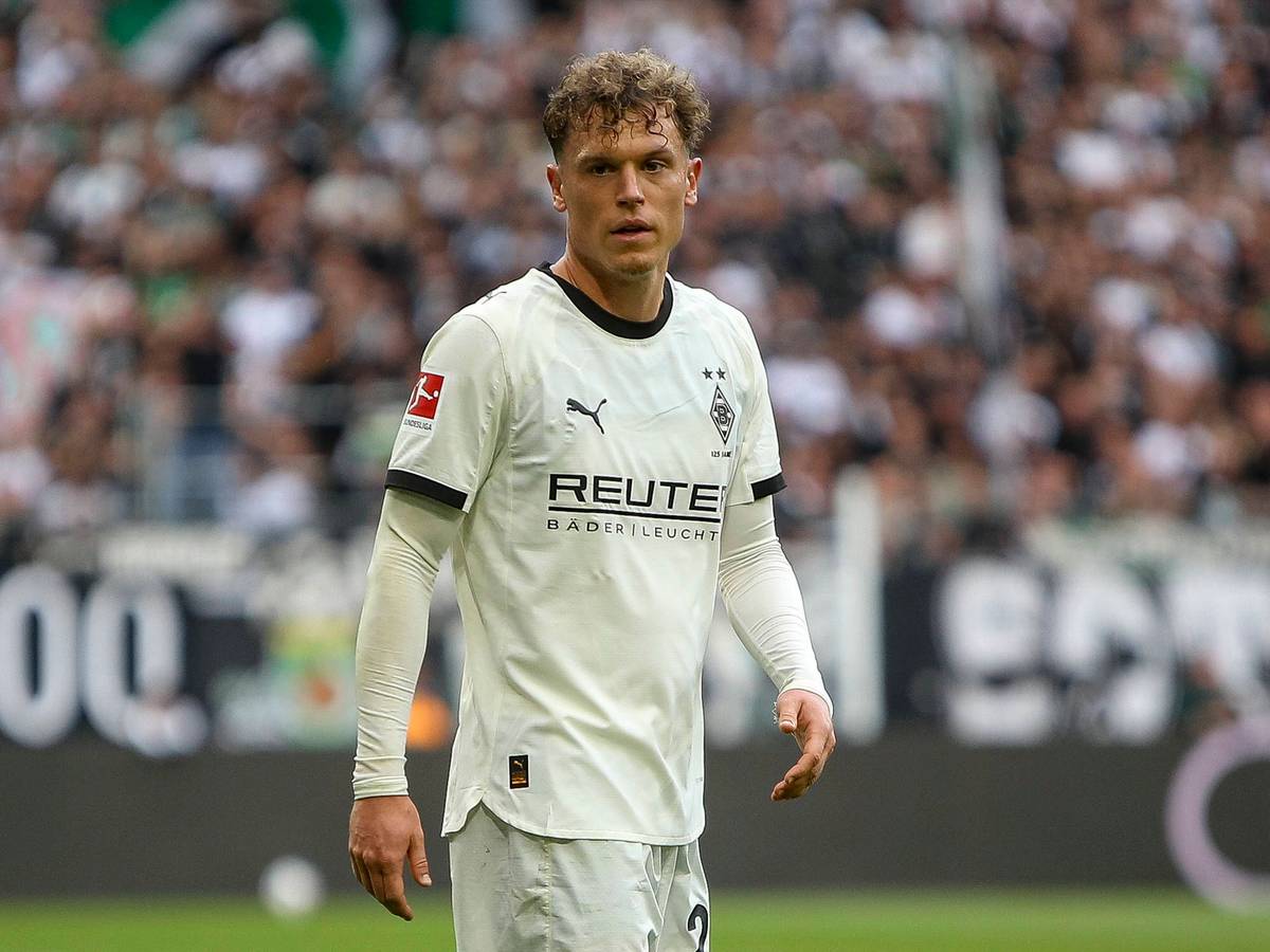 Robin Hack im Gladbach-Trikot.