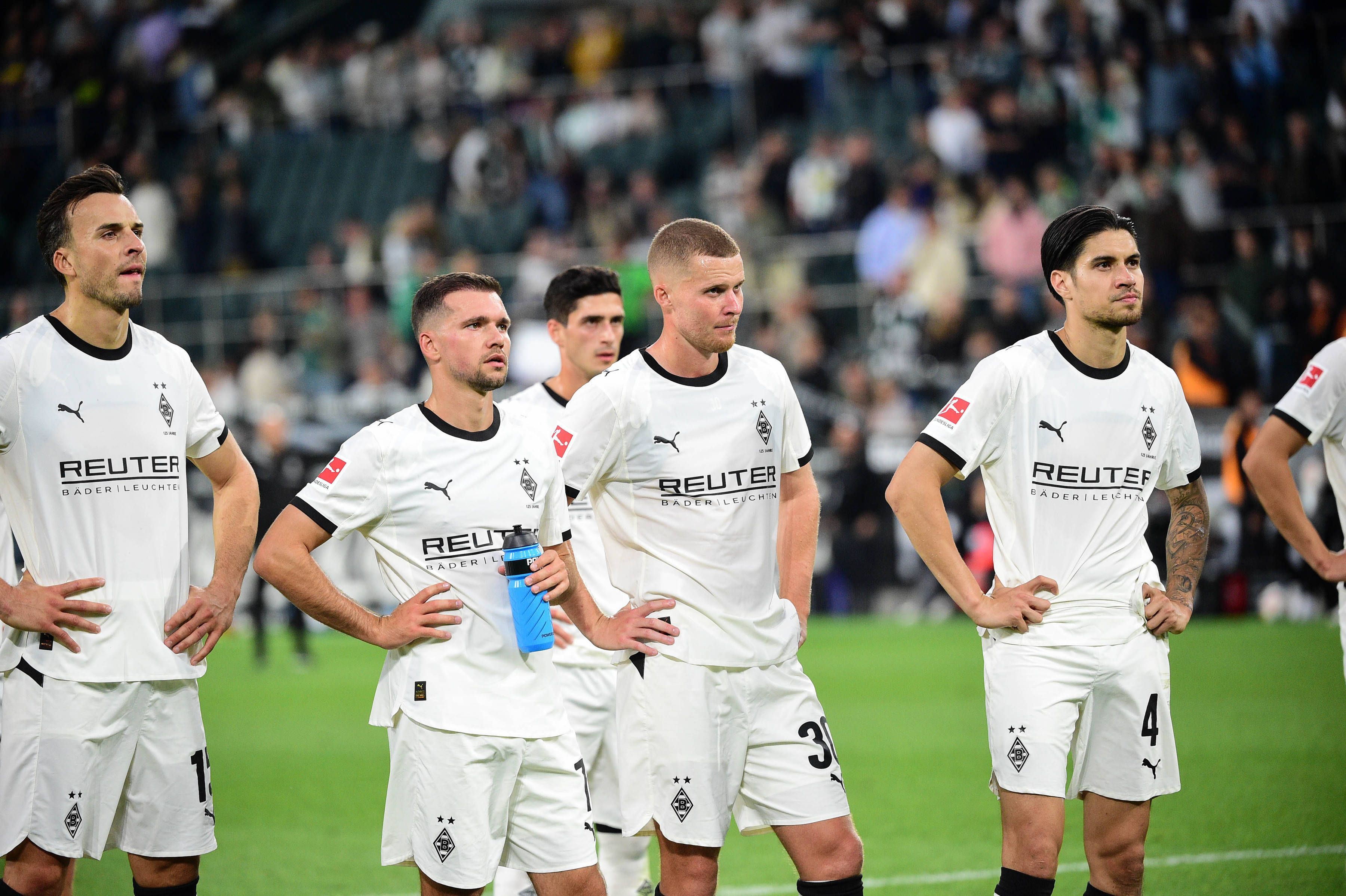 Die Gladbach-Profis sind frustriert.