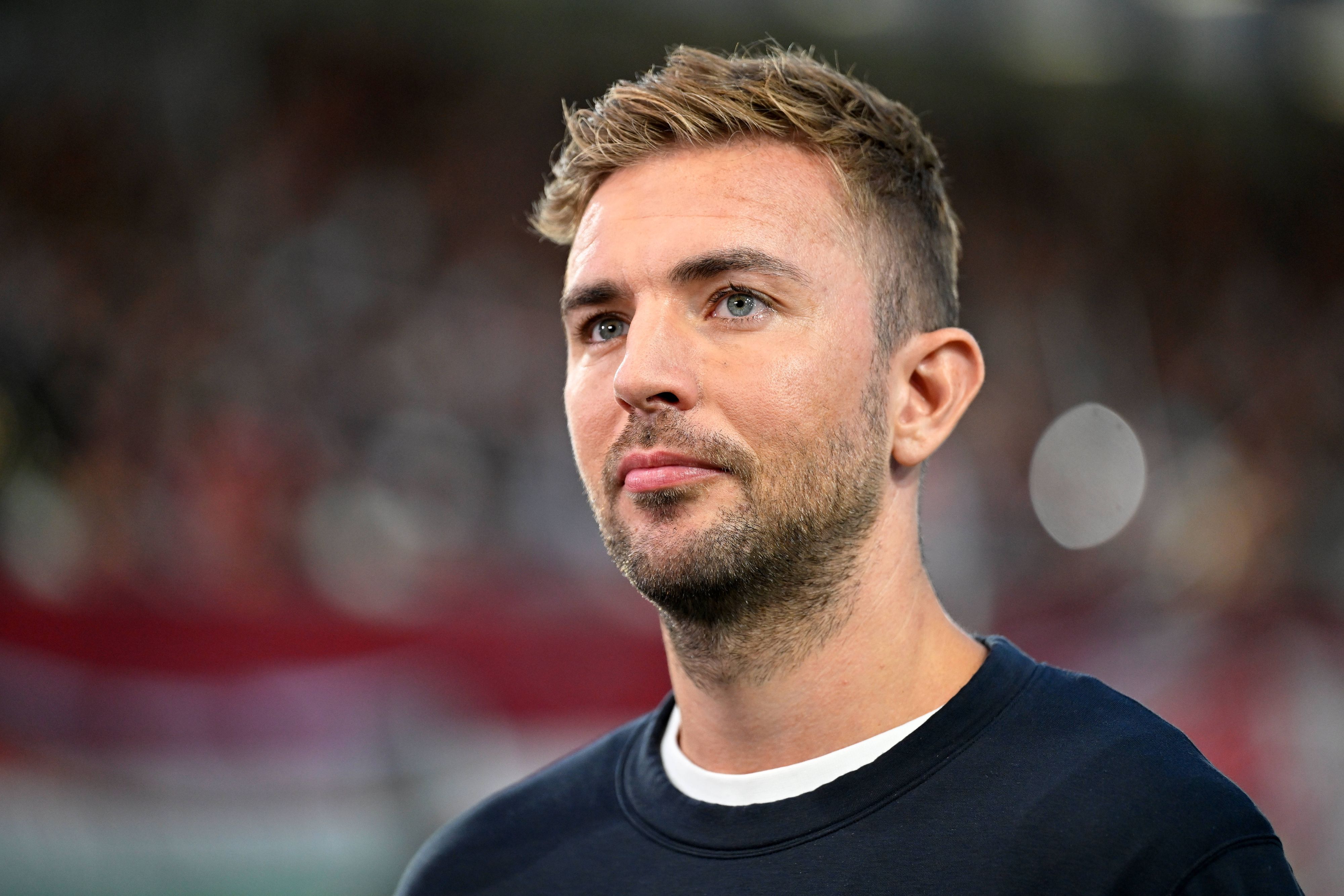 Christoph Kramer am Spielfeldrand.