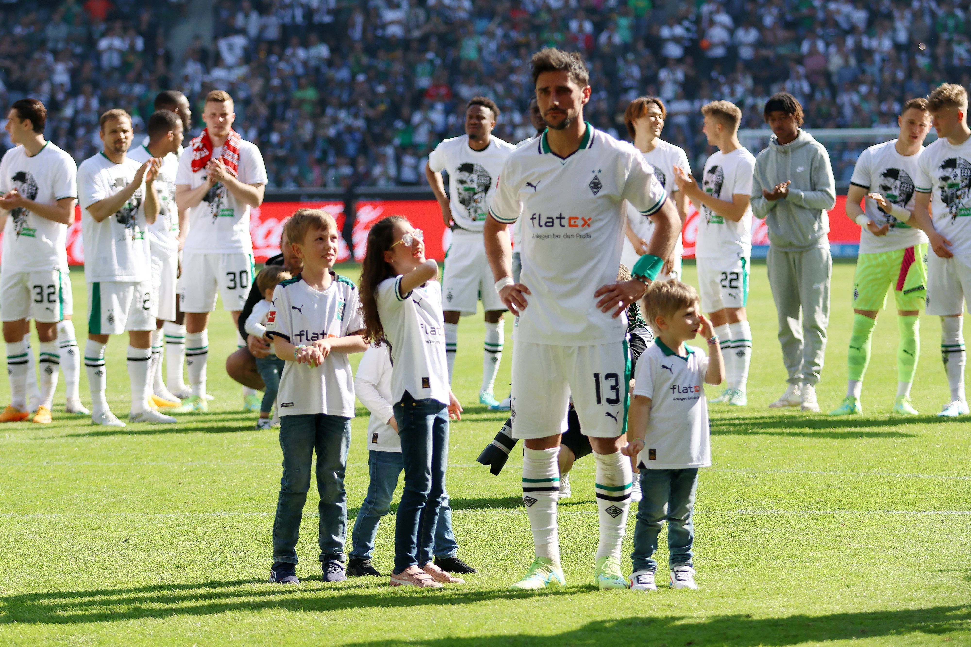 Lars Stindl bei seinem letzten Spiel für Borussia Mönchengladbach.